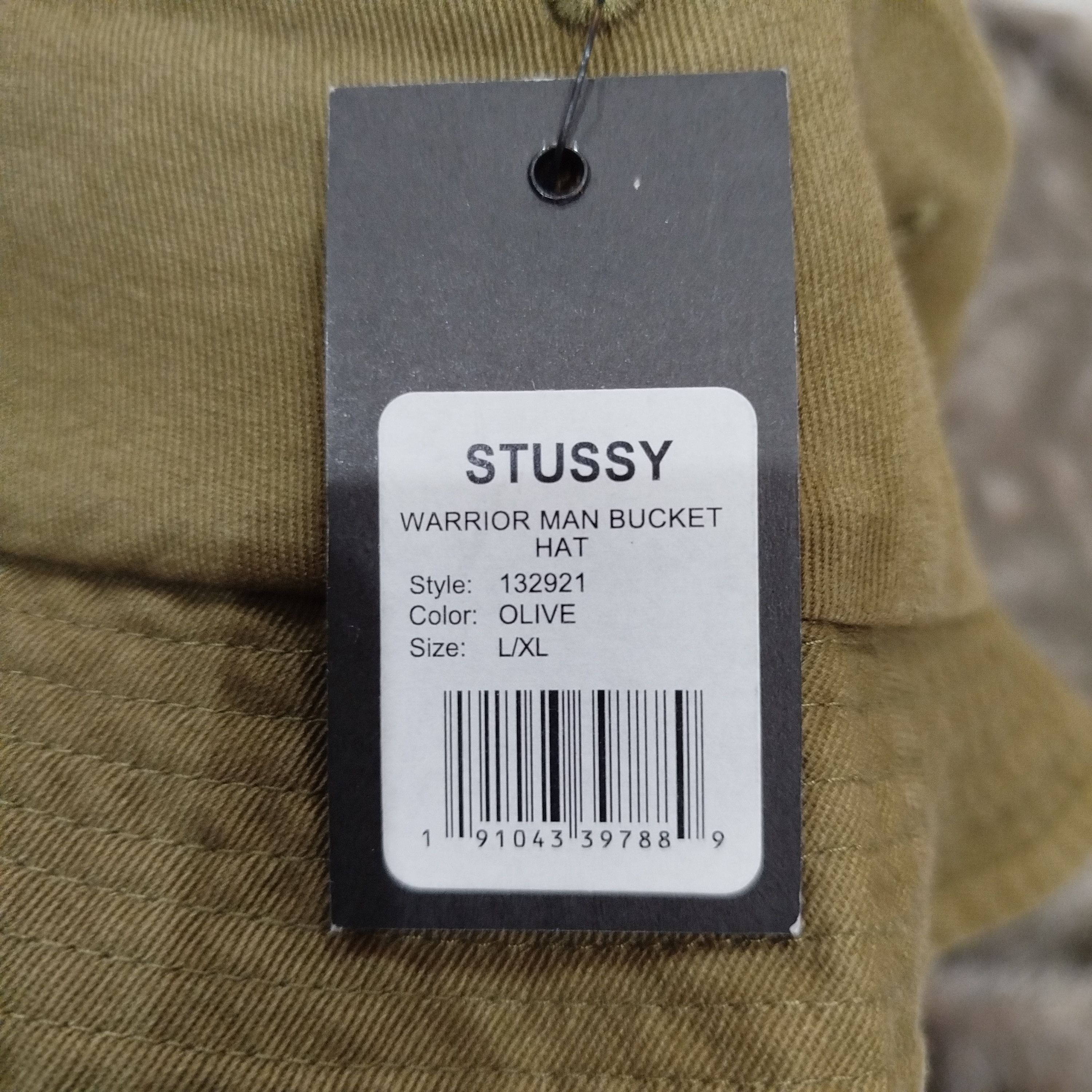 Stussy STUSSY WARRIOR MAN BUCKET HAT Size ONE SIZE - 5 Thumbnail