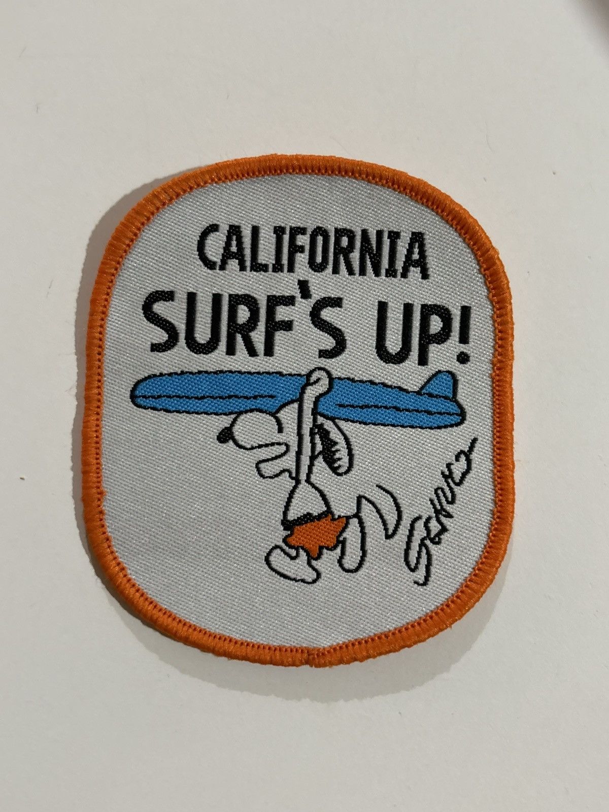 Vintage Vintage Snoopy California Surfs Up Retro Patch USA Size ONE SIZE - 1 Thumbnail