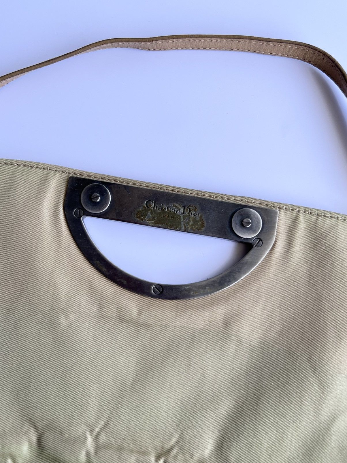 Dior RARE - Dior John Galliano - S/S00 Denim Melice Shoulder Bag Size ONE SIZE - 5 Thumbnail