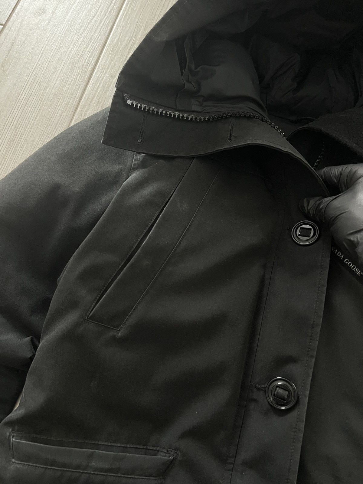 Canada Goose Canada Goose Jacket Puffer Vintage Small Black Size S / US 4 / IT 40 - 8 Thumbnail