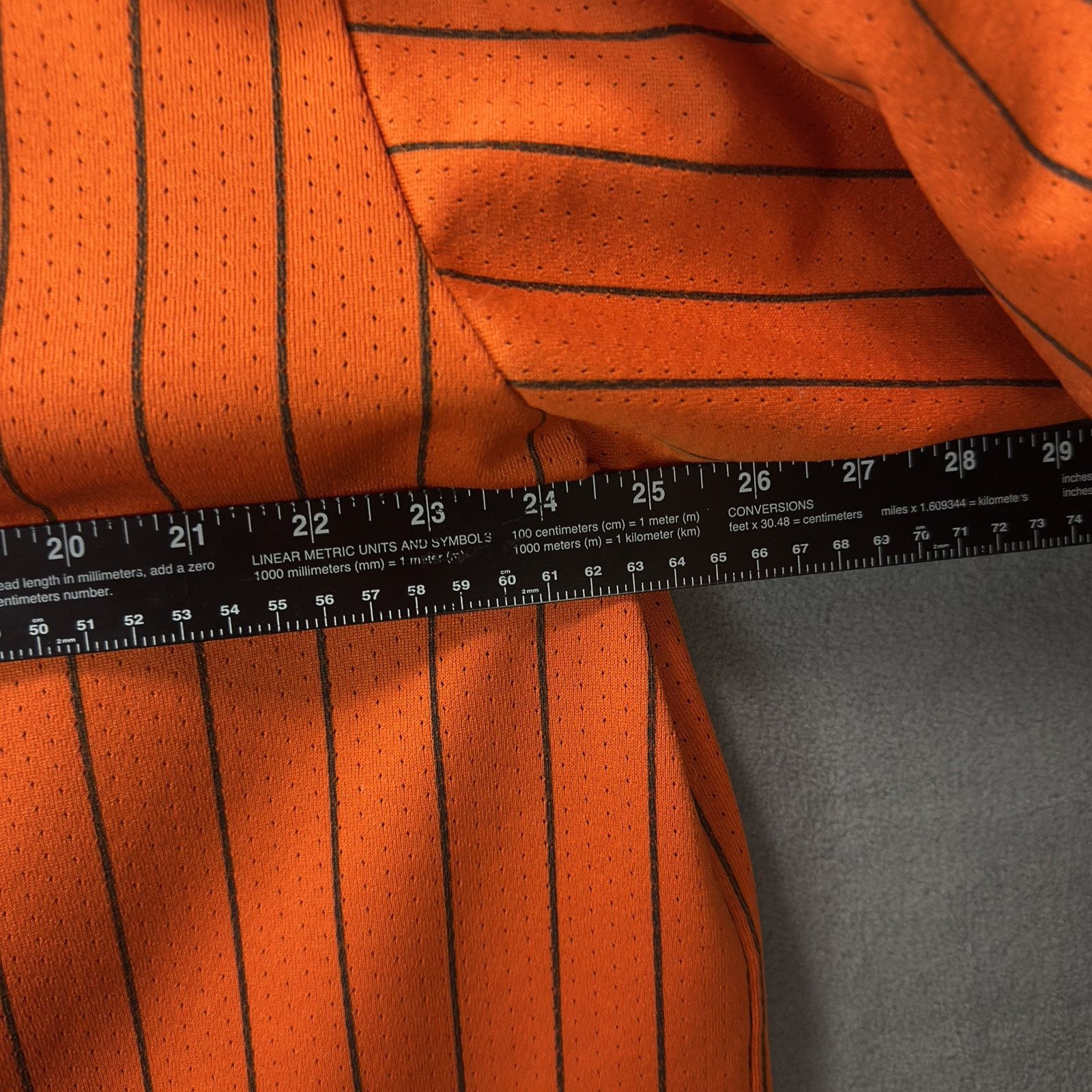 Majestic Yankees Tigers Collab Jersey Majestic Stitched Orange Rare Size 44 - 10 Thumbnail