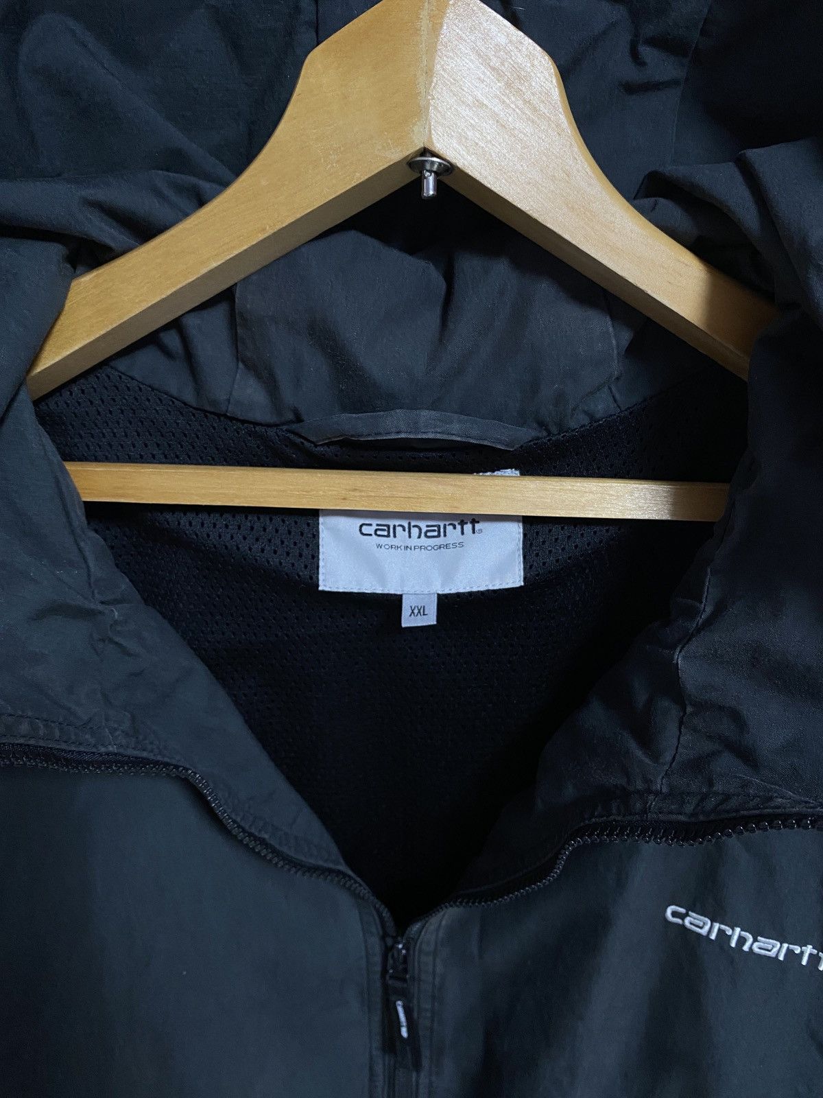 Carhartt × Vintage 🖤 Carhartt faded black hooded jacket vintage streetwear hype Size US XL / EU 56 / 4 - 6 Thumbnail