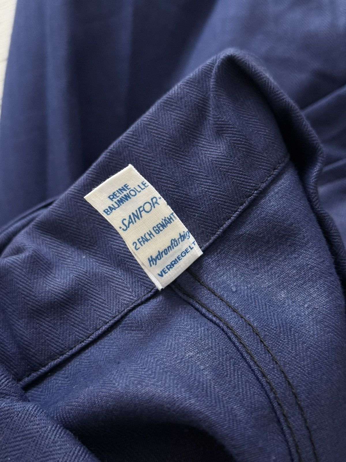 Vetra Vintage 80s German Workwear Sanfor Chore Jacket Size US M / EU 48-50 / 2 - 6 Thumbnail