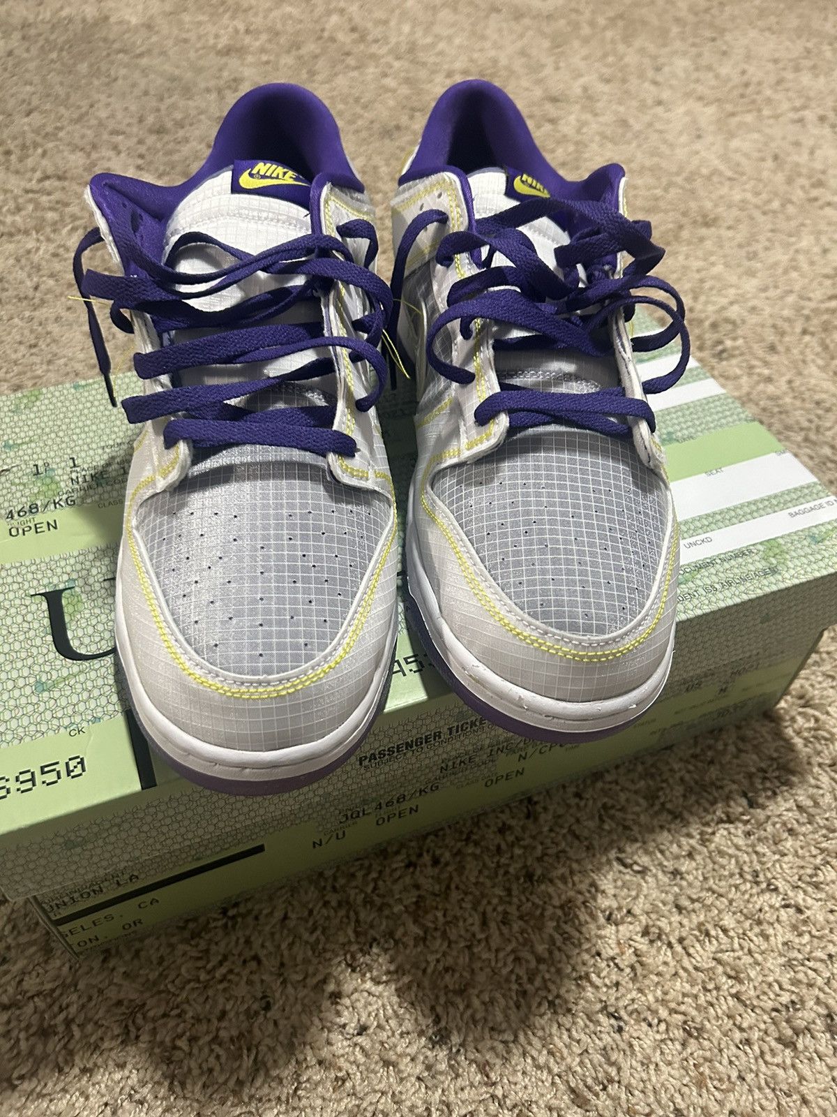 Nike × Union LA Union Passport Pack Nike Dunk Low Size US 13 / EU 46 - 5 Thumbnail