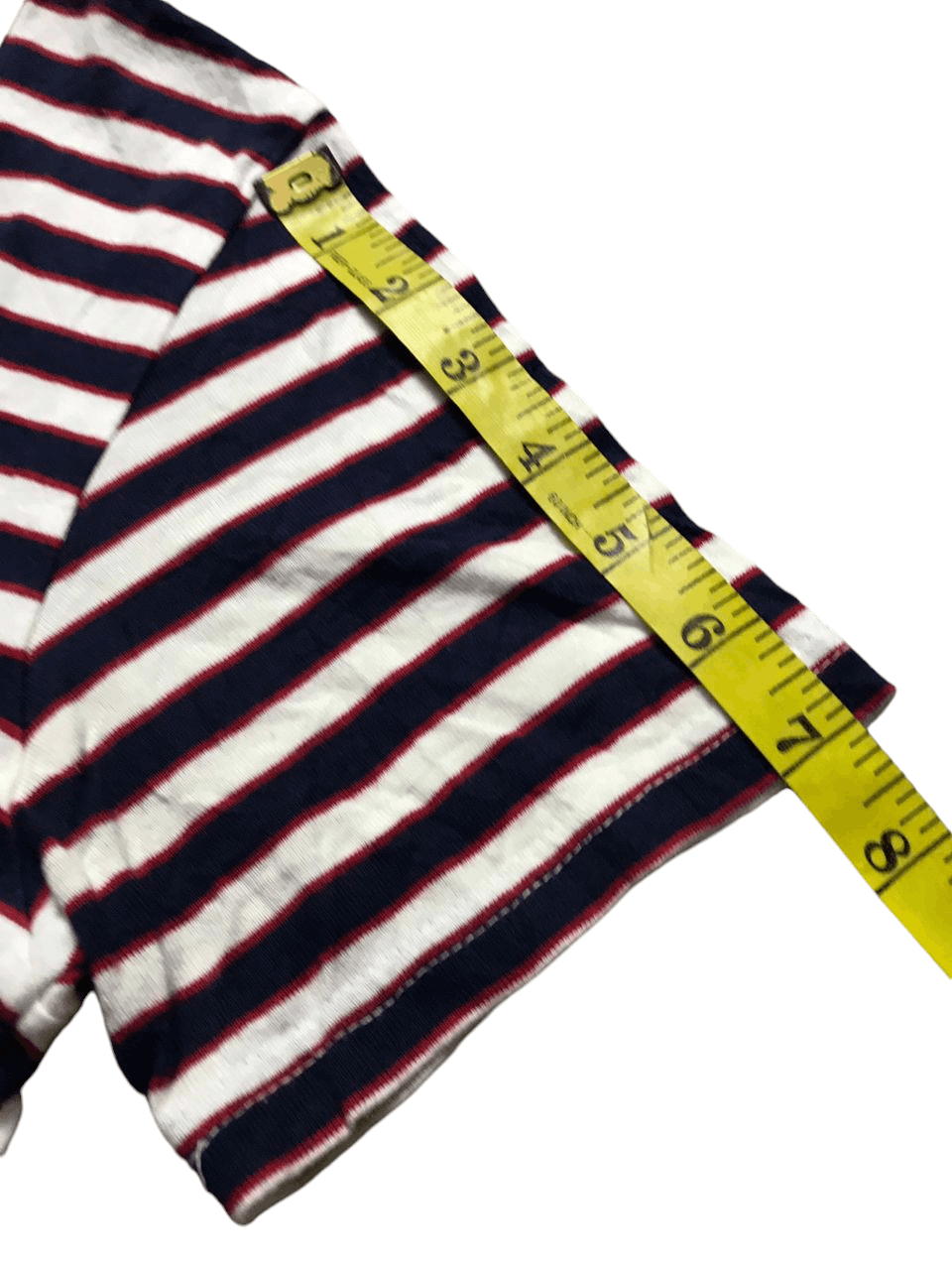 Vintage Ne-Net Stripe Cap Logo T-Shirt