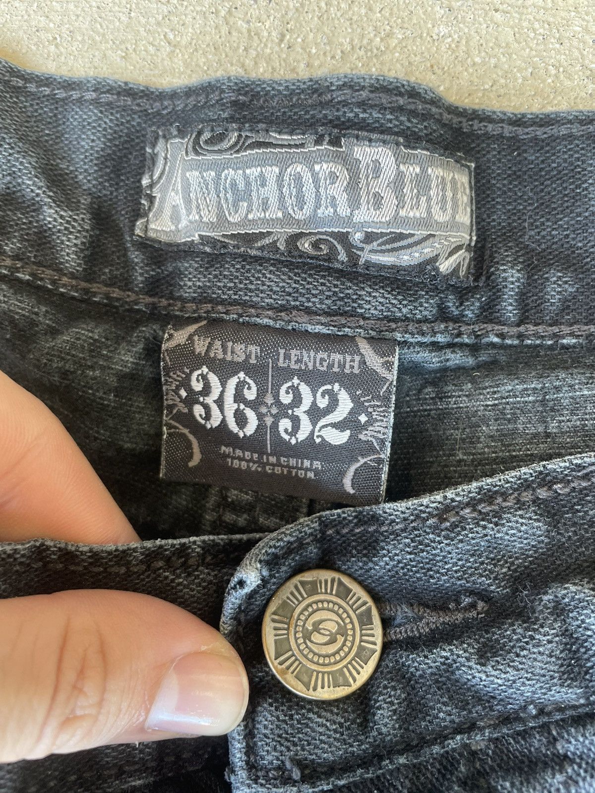 Anchor Blue × Vintage Vintage Anchor Blue Denim Size US 36 / EU 52 - 4 Thumbnail