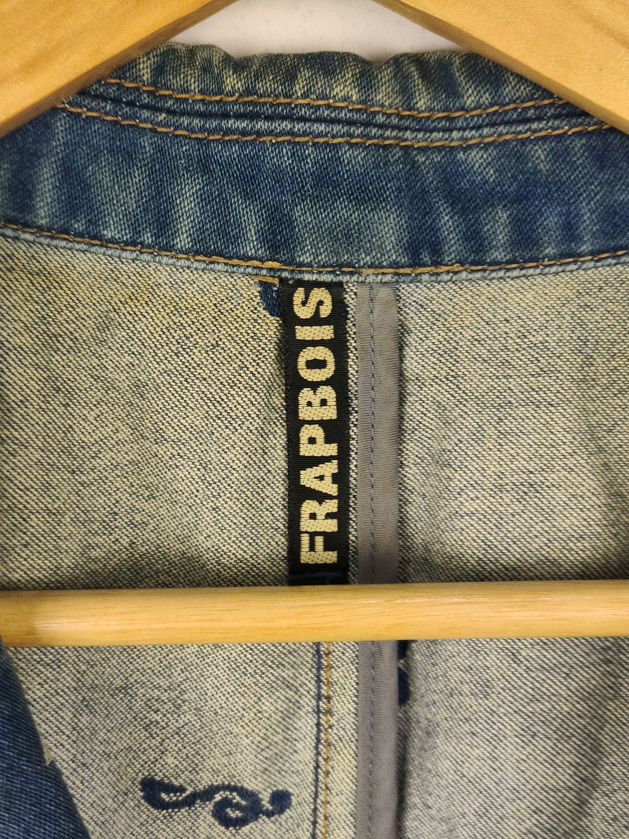 Frapbois Frapbois Sunfaded Denim long Jacket Size US L / EU 52-54 / 3 - 3 Thumbnail