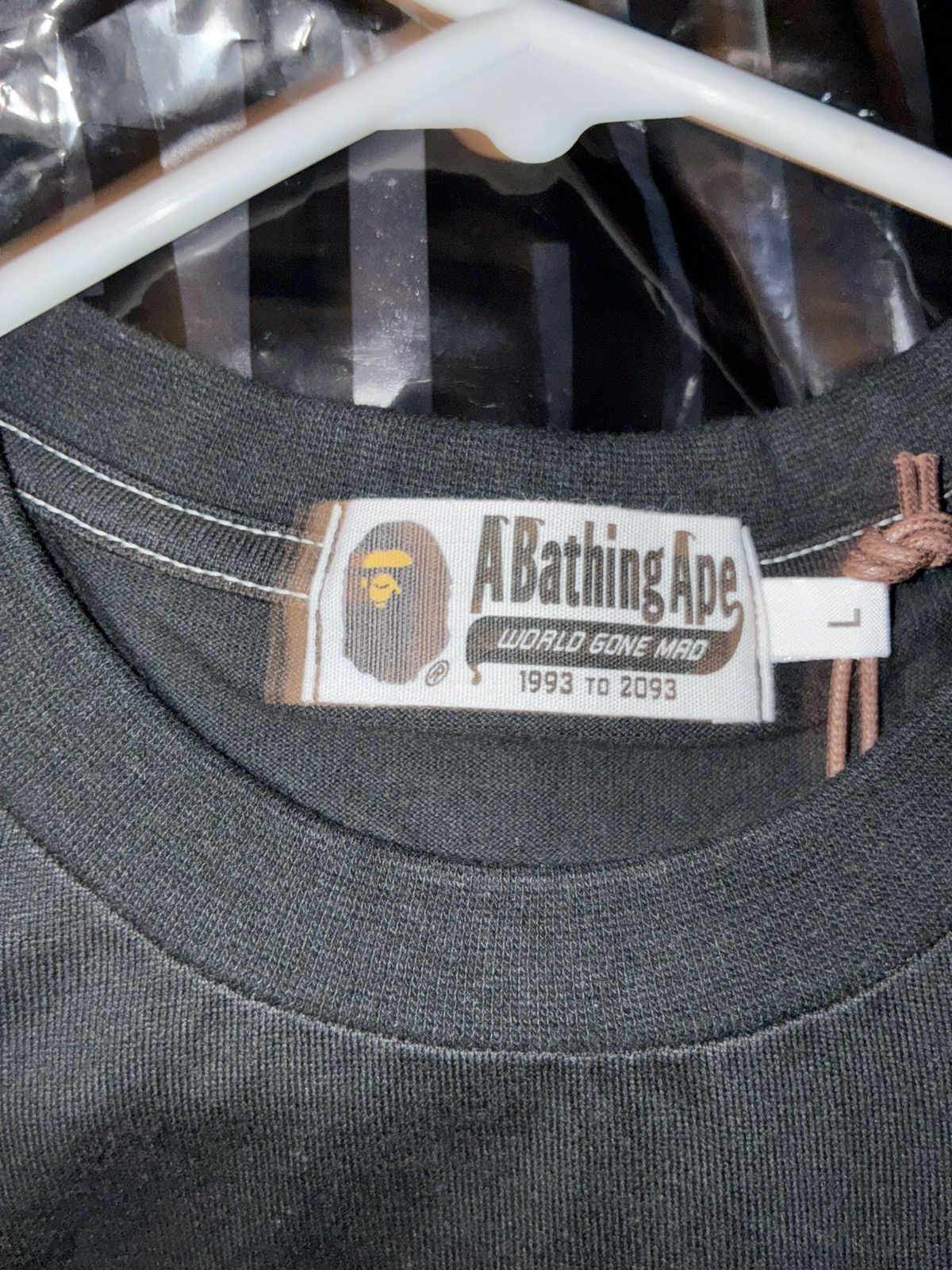 Bape Bape Goat Exclusive Contrast Stiching Tee Size US L / EU 52-54 / 3 - 4 Thumbnail
