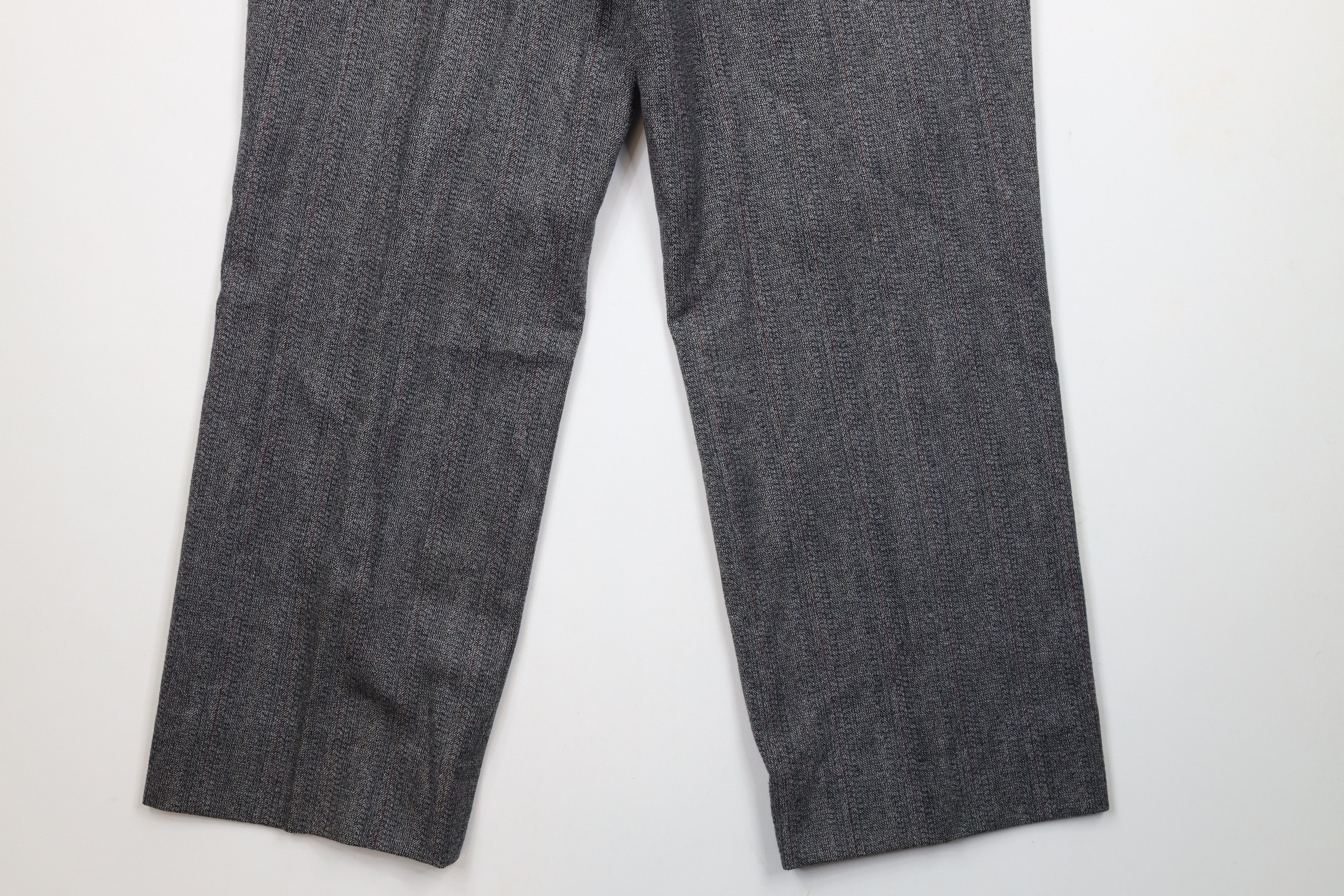 Vintage Vintage 70s Streetwear Tweed Wide Leg Bell Bottoms Pants USA Size US 36 / EU 52 - 12 Thumbnail