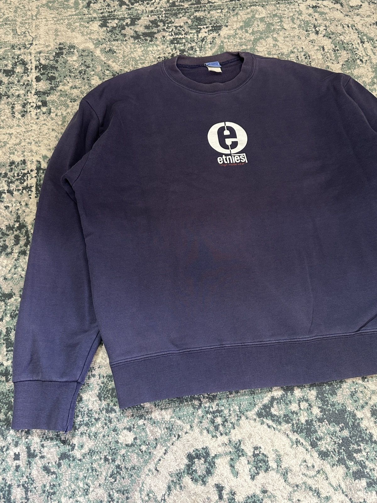 Etnies Vintage 1990 Etnies Skateboard Logo Sweatshirt Size US M / EU 48-50 / 2 - 3 Thumbnail