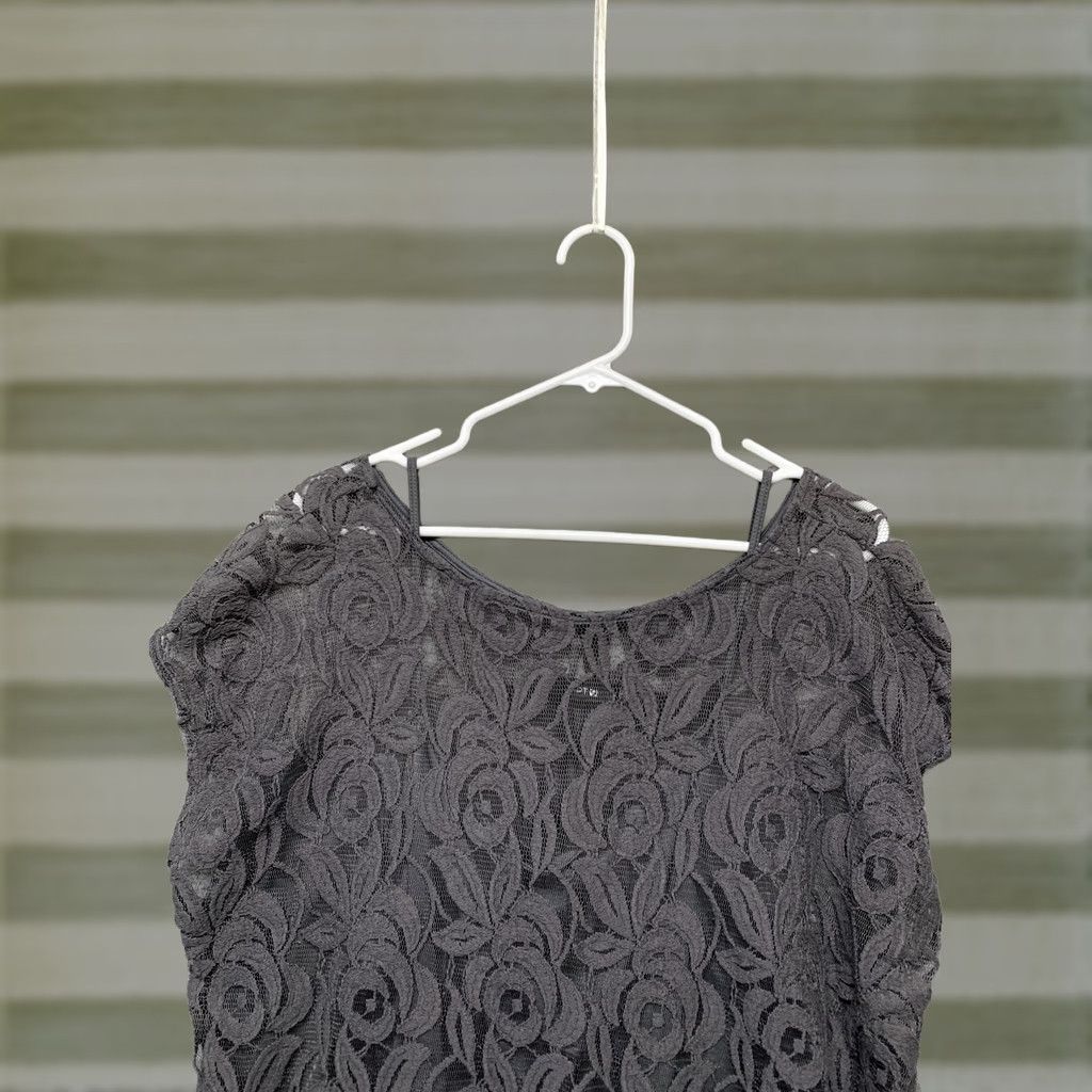 Apt. 9 APT 9 Womens 2 Piece Gray Tunic with Tank Top XL Extra Large Size XL / US 12-14 / IT 48-50 - 1 Thumbnail