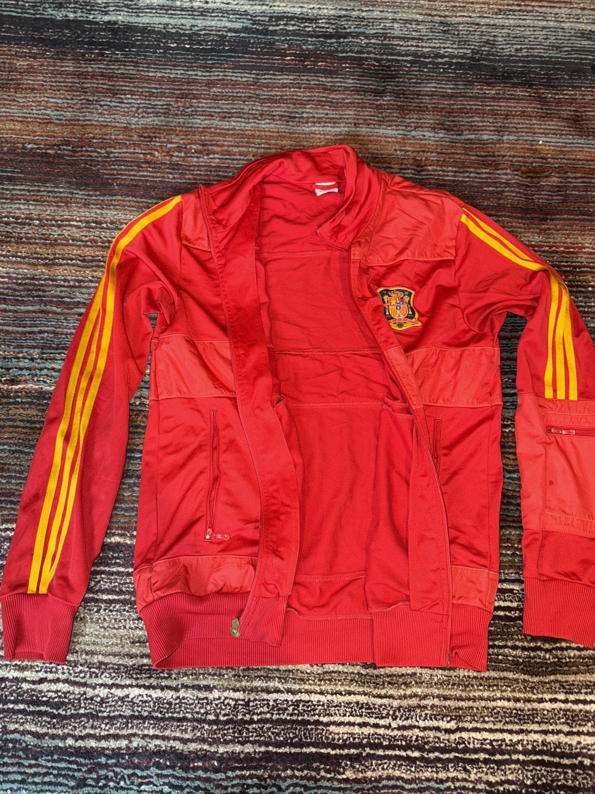 Adidas Adidas Spain World Cup Fifa Track Meet zip up Size US L / EU 52-54 / 3 - 4 Thumbnail