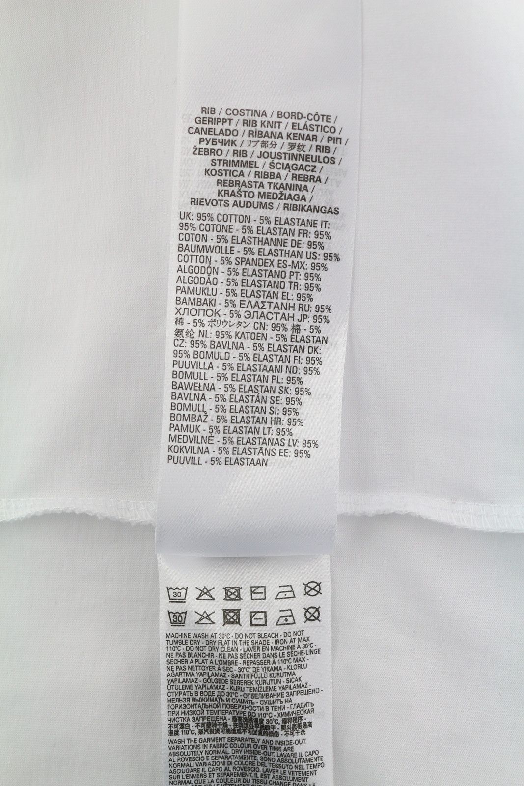 Diesel T-DIEGOR-LS-MICRODIV 3XL White Crew Neck 85118 Size US XXL / EU 58 / 5 - 10 Thumbnail
