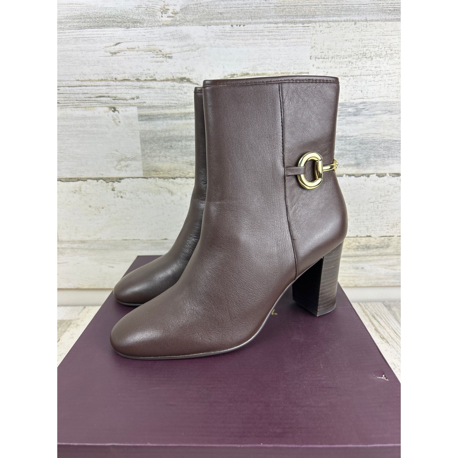 Johnston & Murphy Johnston & Murphy Charlotte womens 8 1/2 brown ankle boot Size US 8.5 / IT 38.5 - 1 Thumbnail