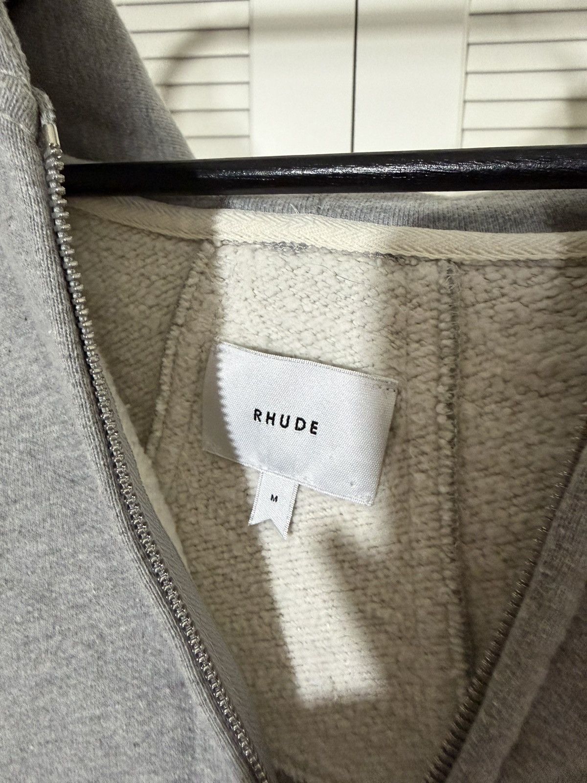 Rhude Rhude Classique Zip-front Hoodie Size US M / EU 48-50 / 2 - 2 Thumbnail