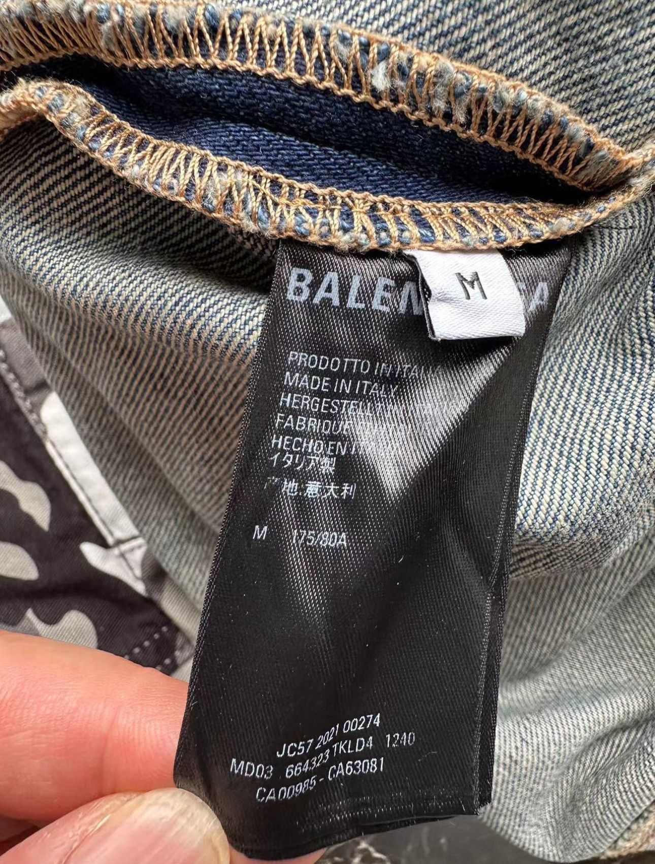 Balenciaga Balenciaga Fall 2021 Trompe-L'Oeil Camo Shorts Size US 34 / EU 50 - 14 Thumbnail