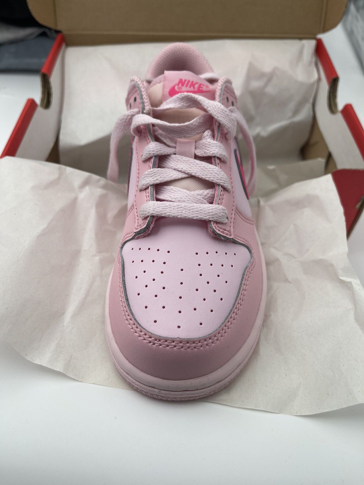 Nike Brand new never worn Nike 'triple pink' dunk lows sz4.5 wmns Size US 4.5 / IT 34.5 - 10 Thumbnail