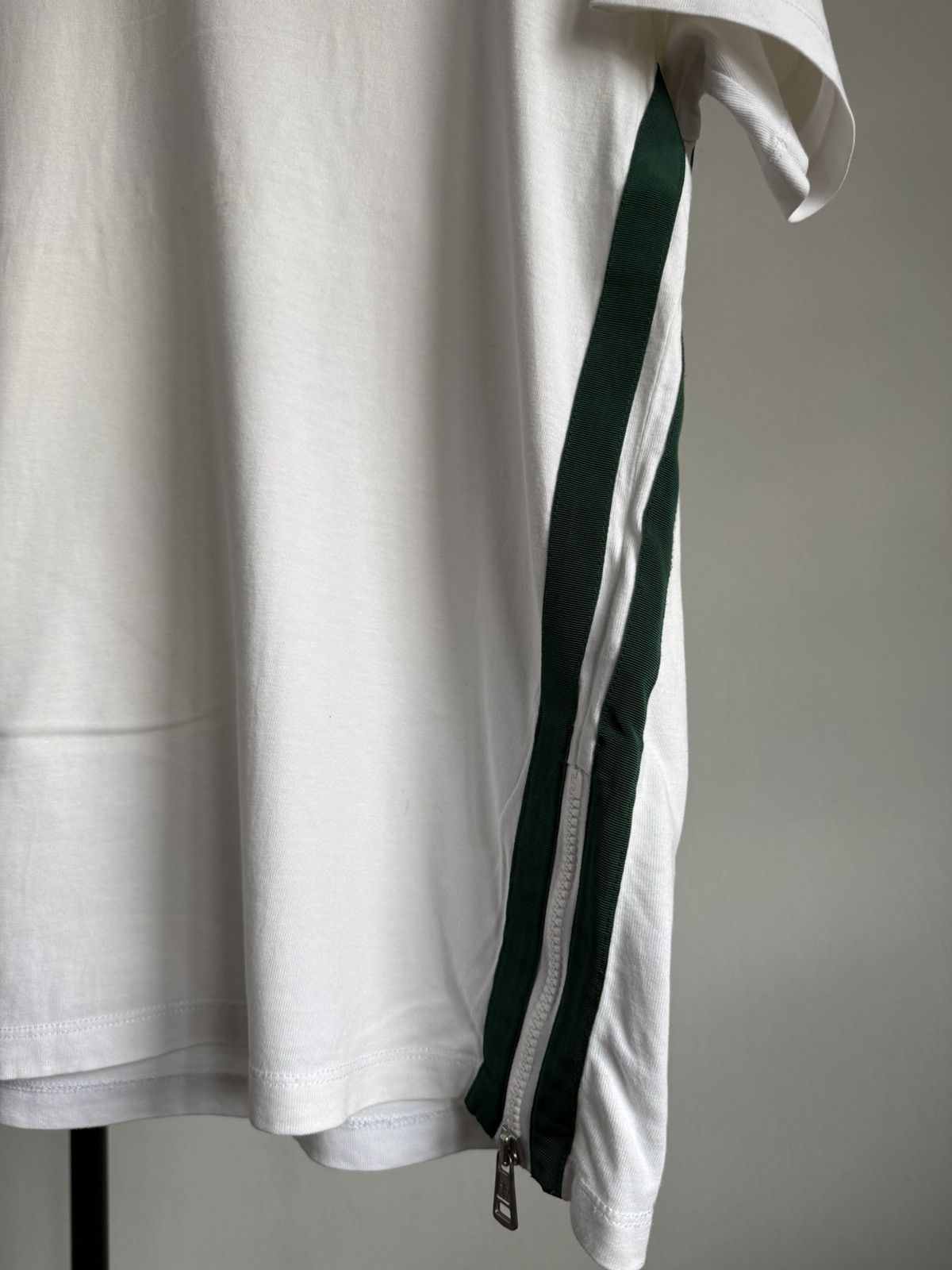 Moncler Moncler Tee Green stripe shirt Size US L / EU 52-54 / 3 - 4 Thumbnail