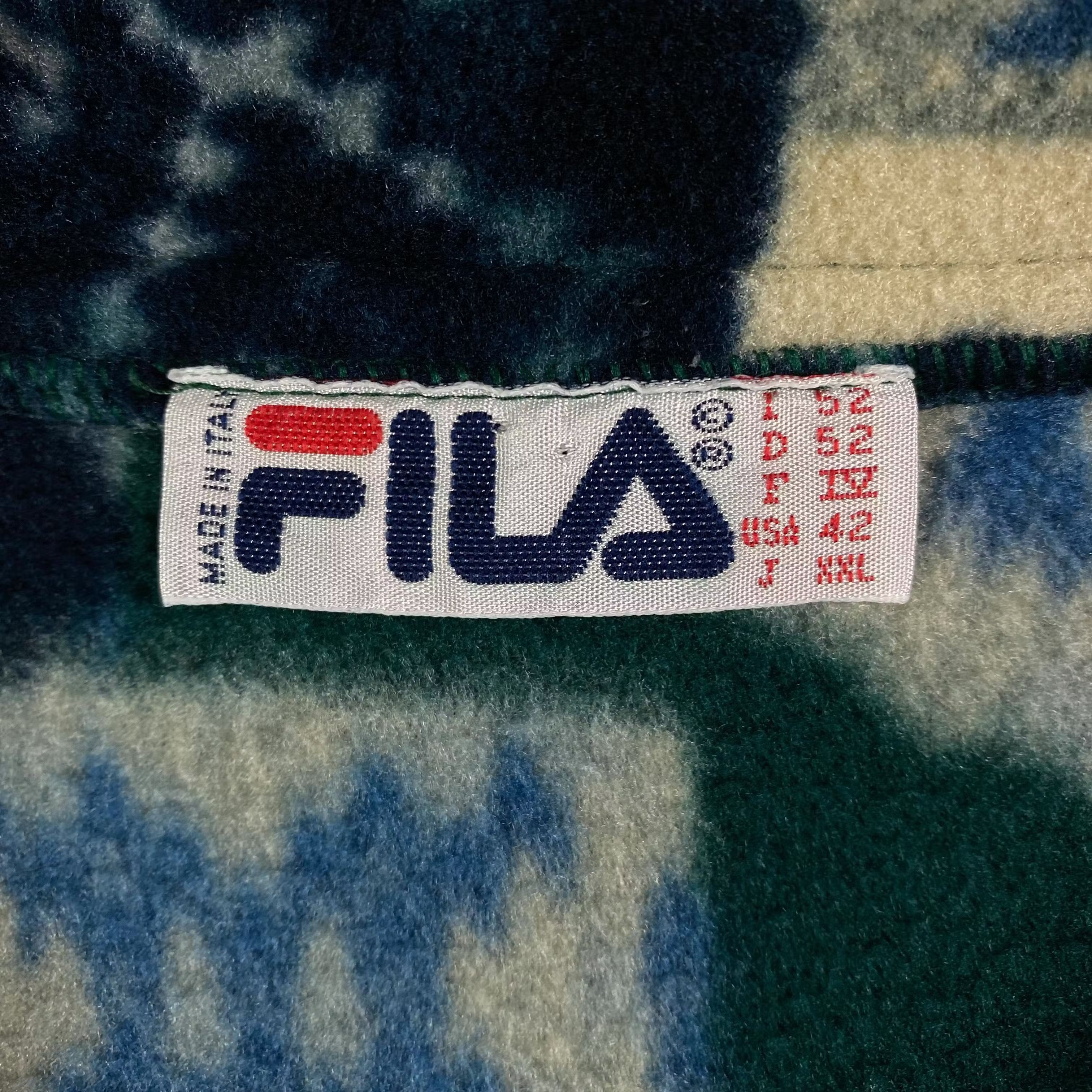 Fila × Vintage Men’s Fleece 1/3 Zip Fila Vintage Size 42 XL Size US XL / EU 56 / 4 - 6 Thumbnail