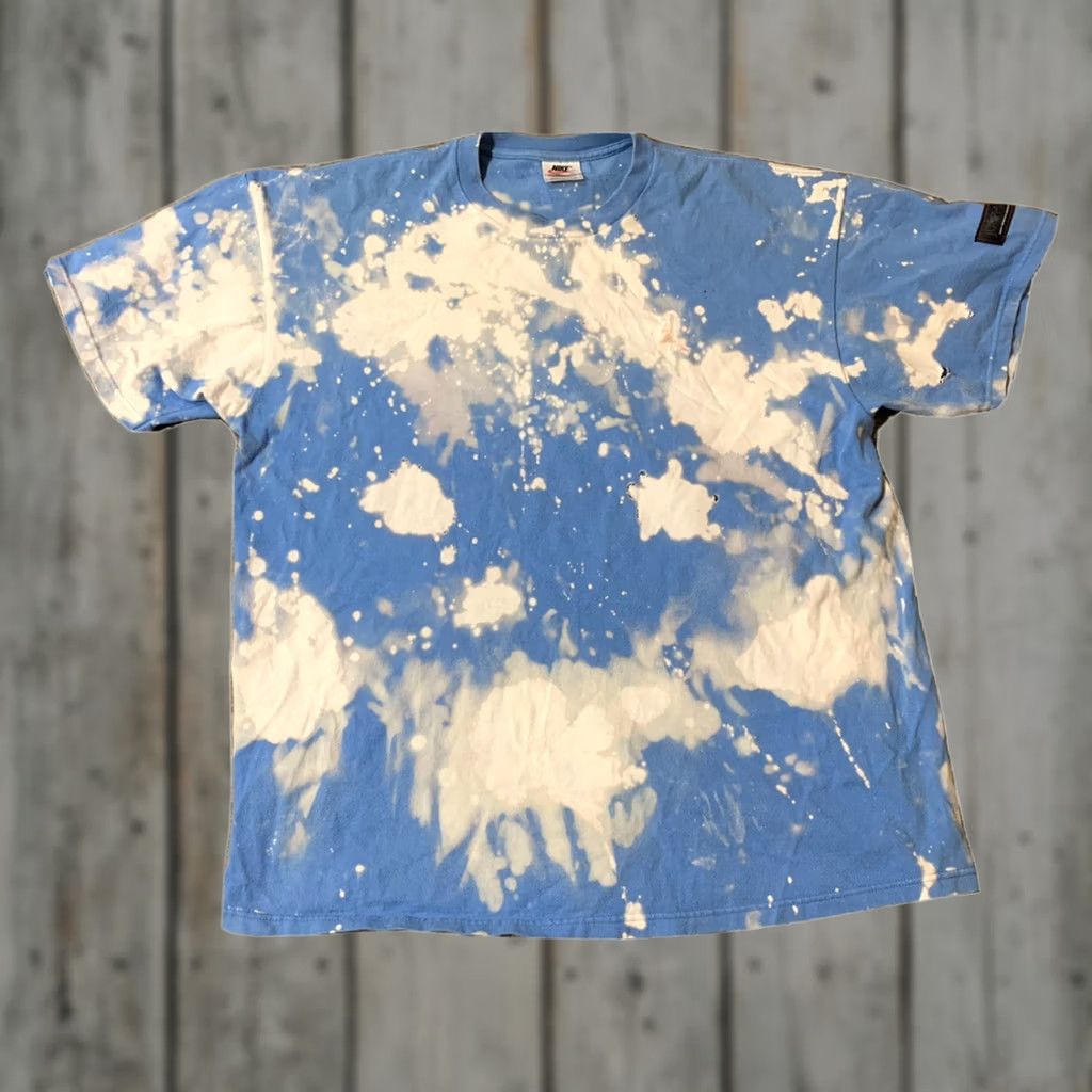 Jordan Brand VINTAGE Air Jordan Jumpman Acid Wash Distressed Blue T Shirt Adult XL USA Size US XL / EU 56 / 4 - 1 Thumbnail