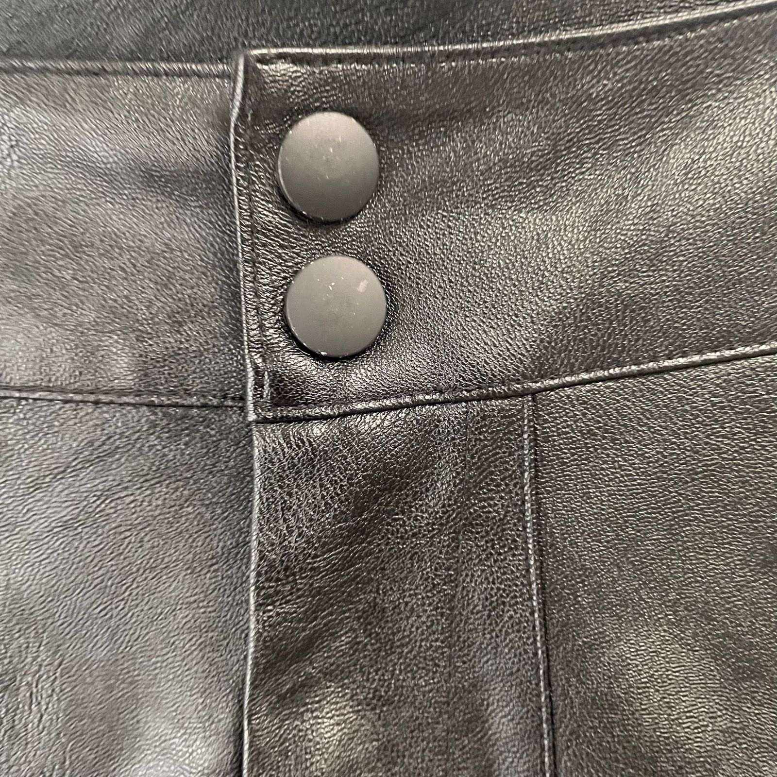 Other I Am Gia Faux Leather Pants Black Size XS Punk Rock Grunge Size 26" / US 2 / IT 38 - 2 Thumbnail