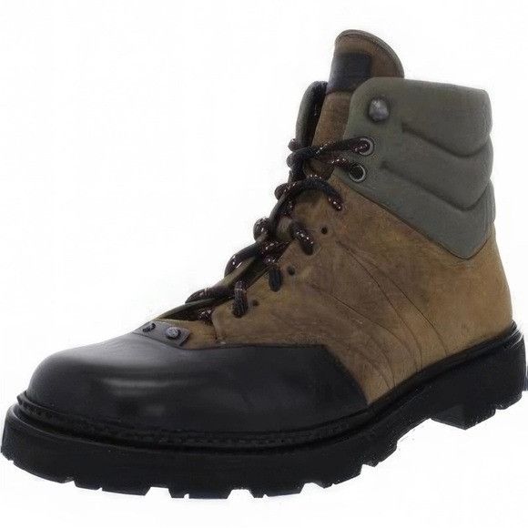 Bally Bally Zeber 24 Suede Lace-Up Hiking Boots Tan Green Black Me Size US 8 / EU 41 - 1 Thumbnail