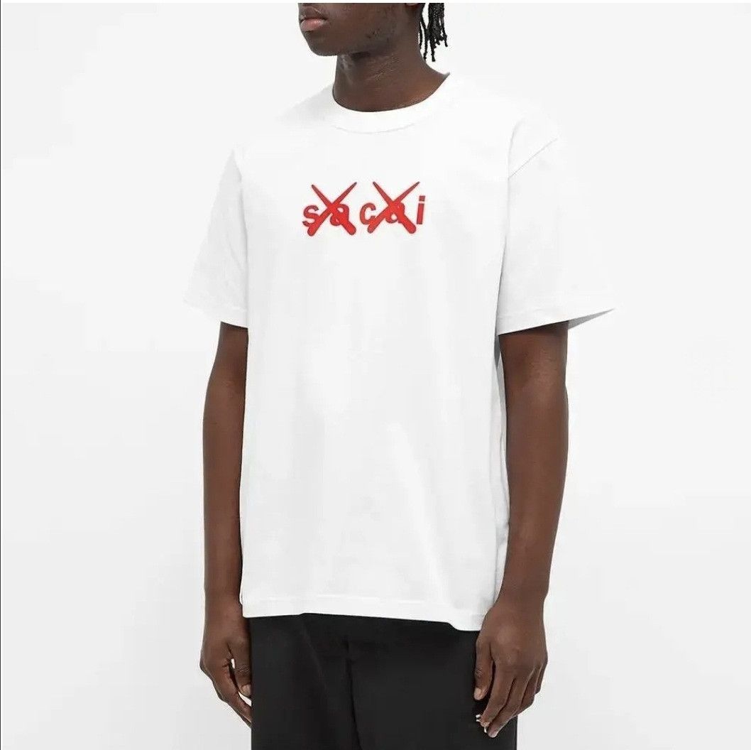 Sacai Flock print t-shirt Size US L / EU 52-54 / 3 - 10 Thumbnail