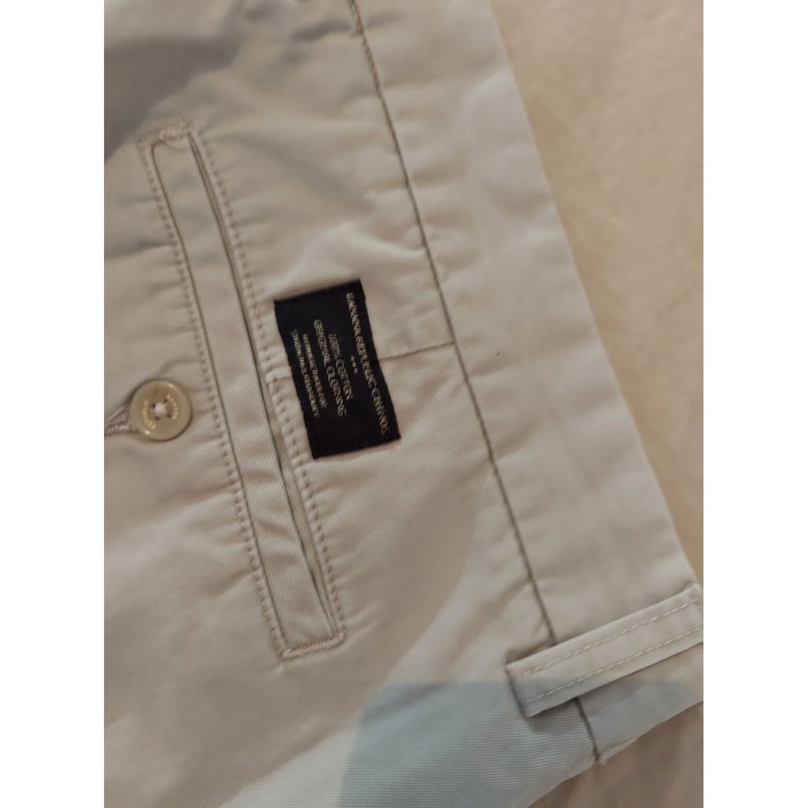 Banana Republic Banana Republic Khakis Mens Pants 35x32 Beige Khaki Chinos Trousers Cotton Dress Style Regular Slacks Beige Mens Size US 35 - 3 Thumbnail
