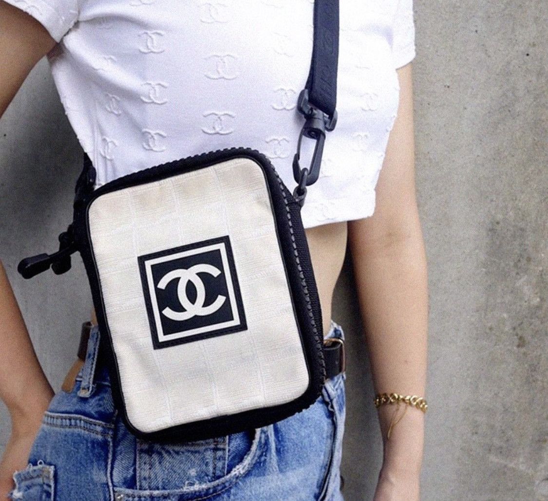 chanel 2003 sports line shoulder bag