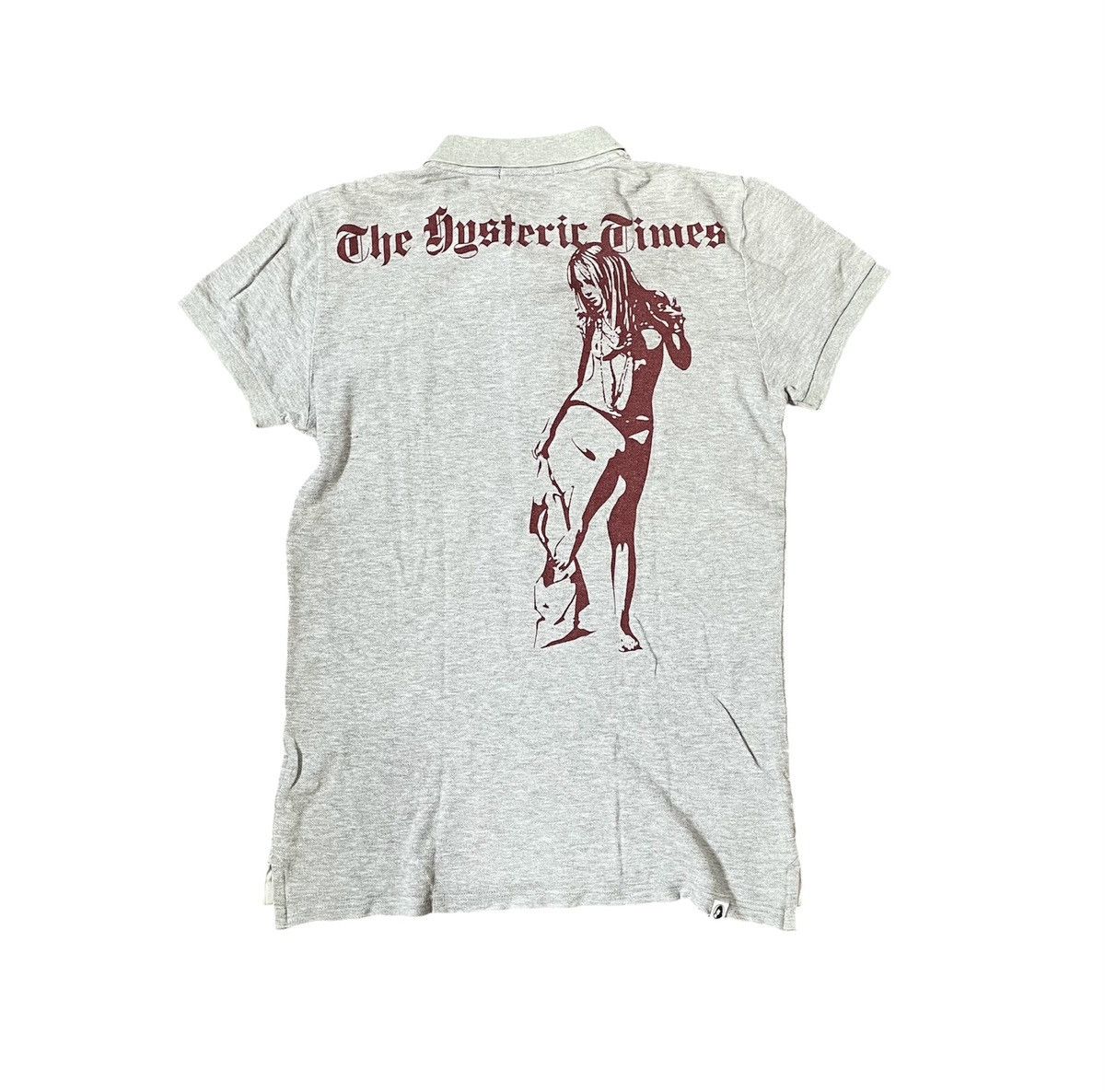 Vintage 90s hysteric glamour the hysteric times polo shirt