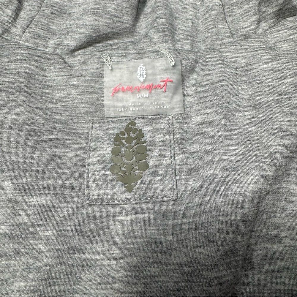 Free People NWT New $168 Free People Slalom Reversible Fleece Light Gre Size M / US 6-8 / IT 42-44 - 6 Thumbnail