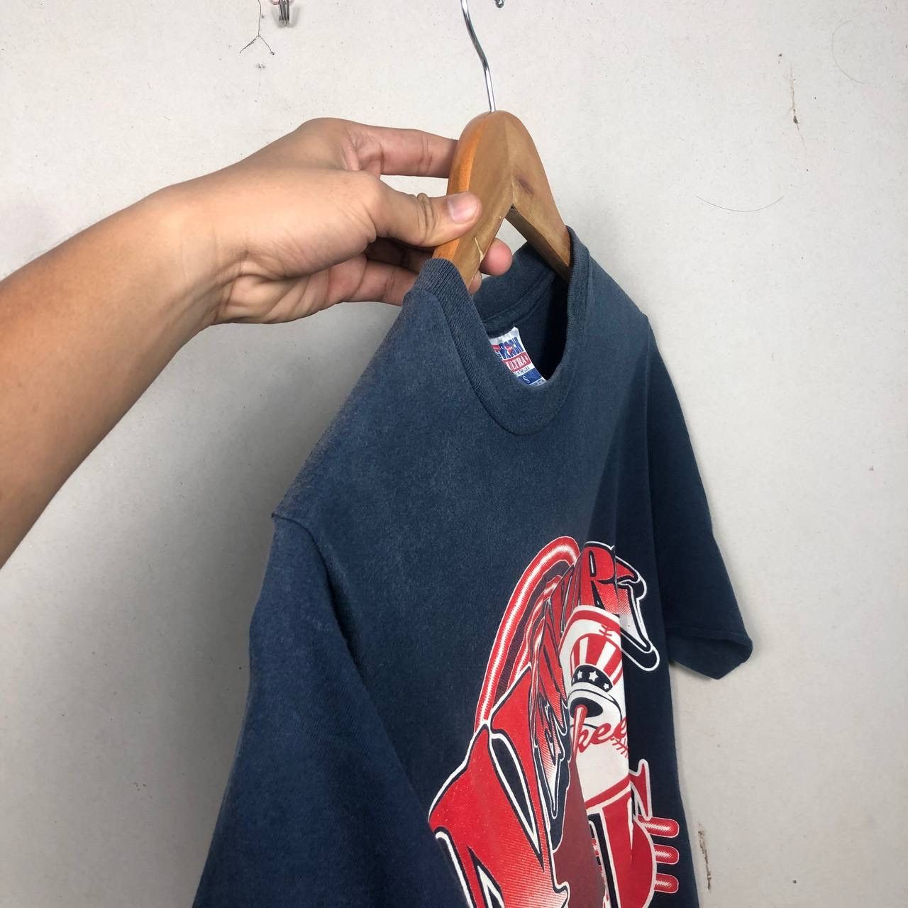 New York Yankees Vintage 90s New York Yankees Printed Tshirt Size US S / EU 44-46 / 1 - 4 Thumbnail