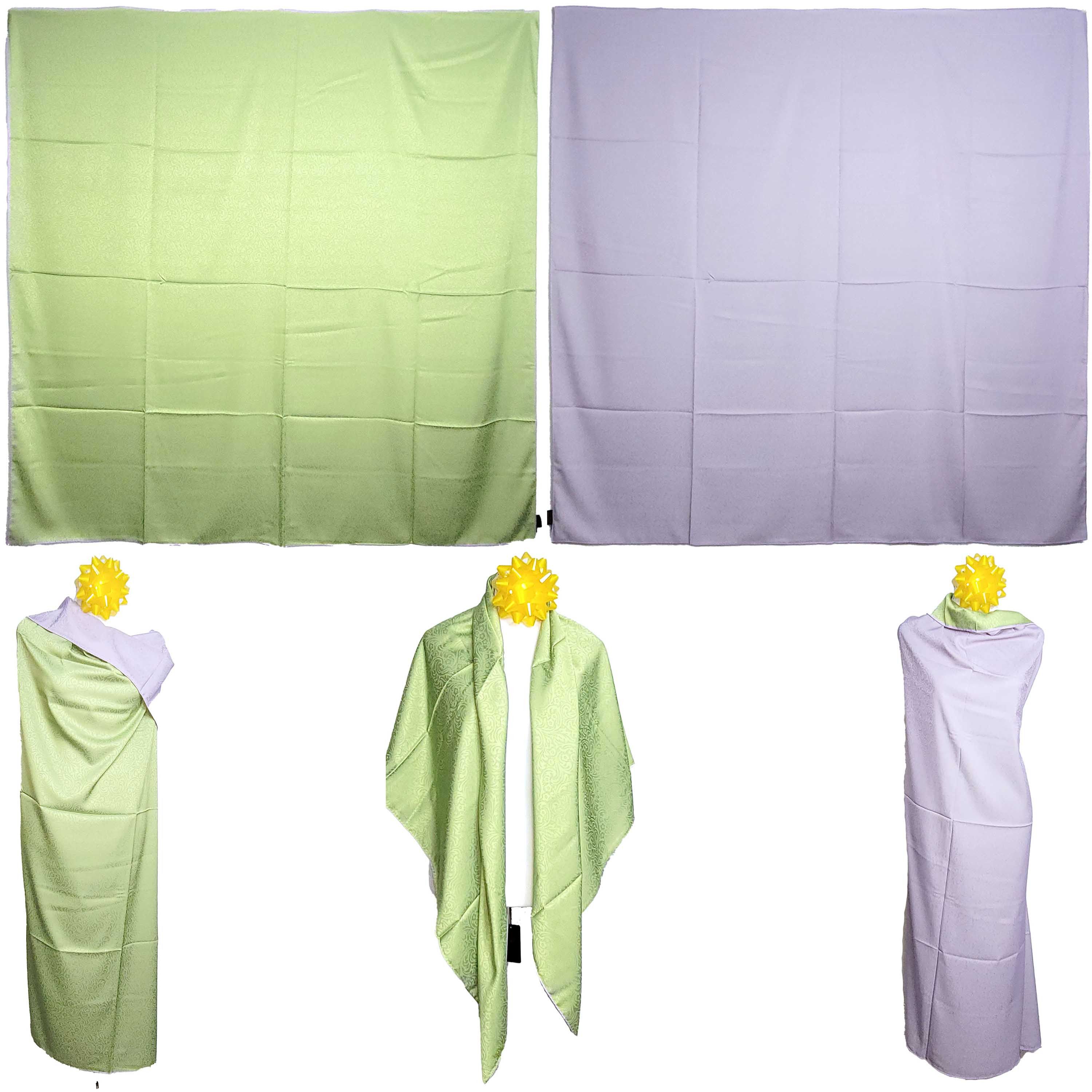 Other NWT Double Sided Silk Scarf 52"x52" Large Square Wrap 3239 Size ONE SIZE - 1 Thumbnail