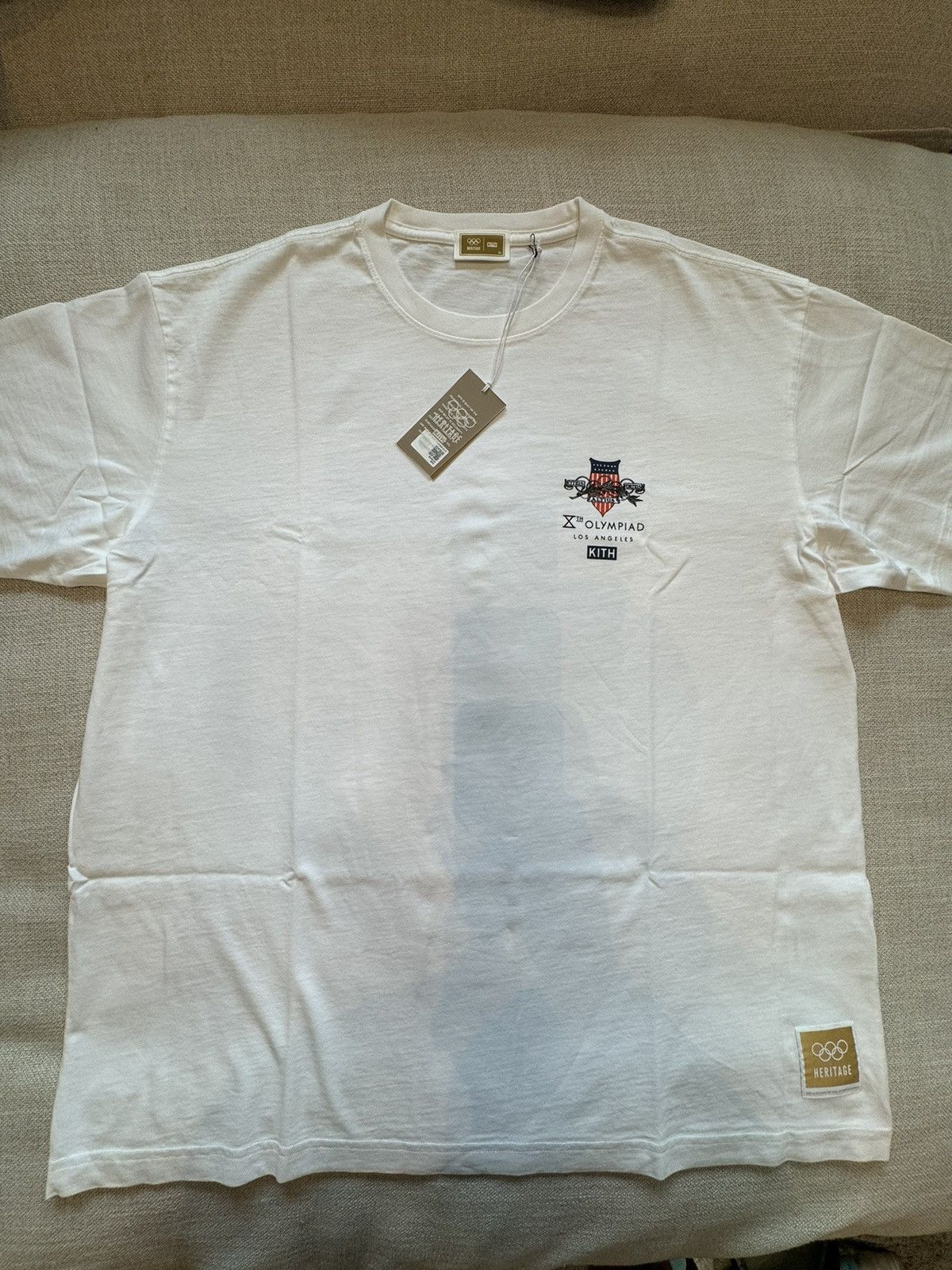 Kith Kith 2024 Paris Olympic Heritage Los Angles Tshirt Size US XL / EU 56 / 4 - 1 Thumbnail
