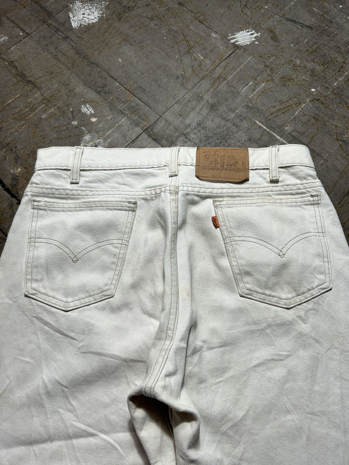 Levi's × Vintage Vintage Levi’s 550 Orange Tab Denim Jeans Size US 33 - 5 Thumbnail