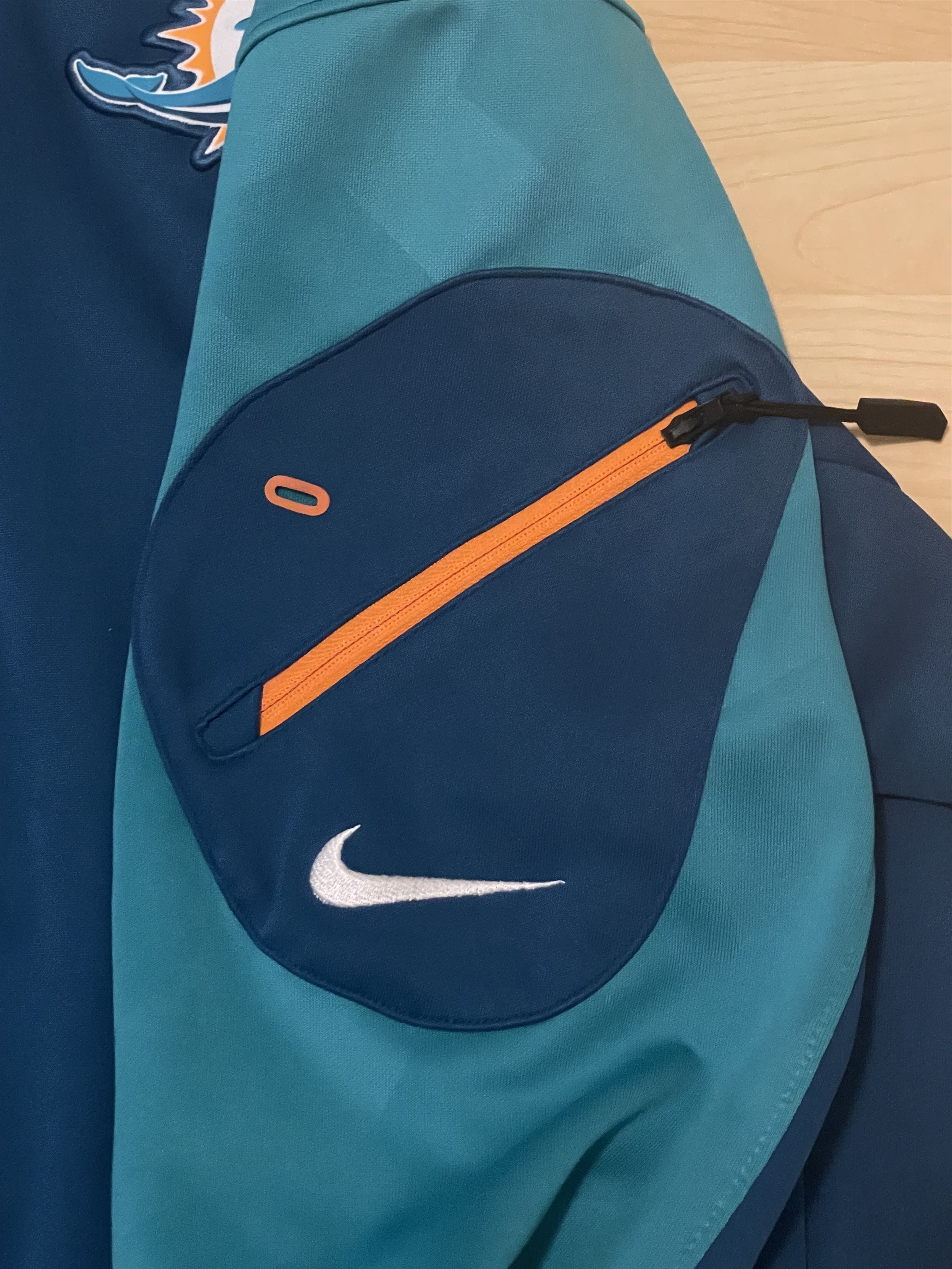 Nike Nike NFL Miami Dolphins jacket Size US XL / EU 56 / 4 - 4 Thumbnail
