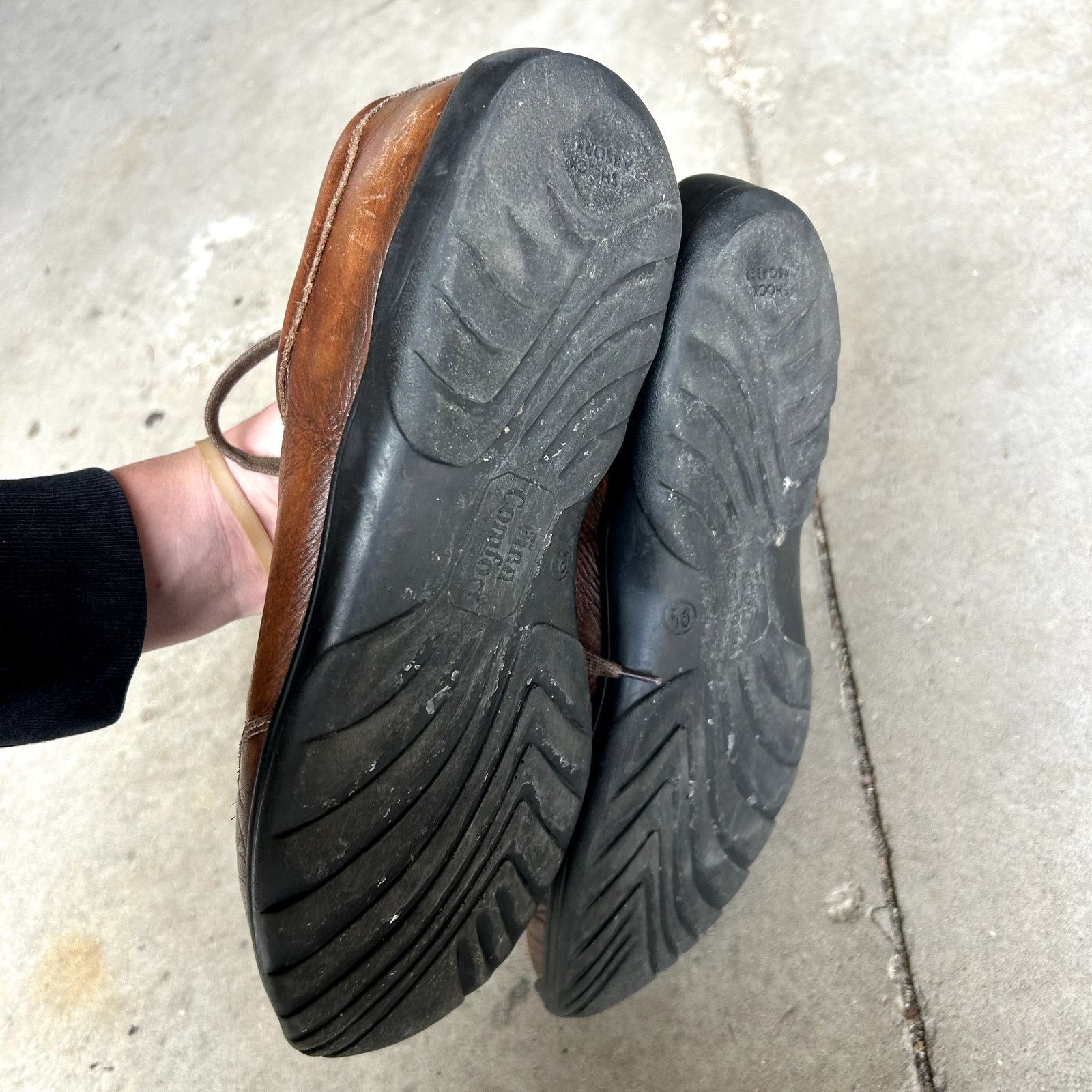Vintage Finn Comfort Germany Brown Dress Shoes 9.5 Size US 9.5 / EU 42-43 - 5 Thumbnail