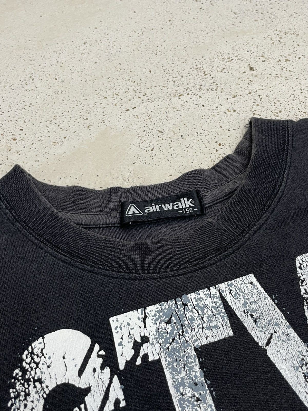 Airwalk × Japanese Brand Sunfaded Airwalk Great Vitality Life Poem Y2K Wording Art Size US S / EU 44-46 / 1 - 6 Thumbnail