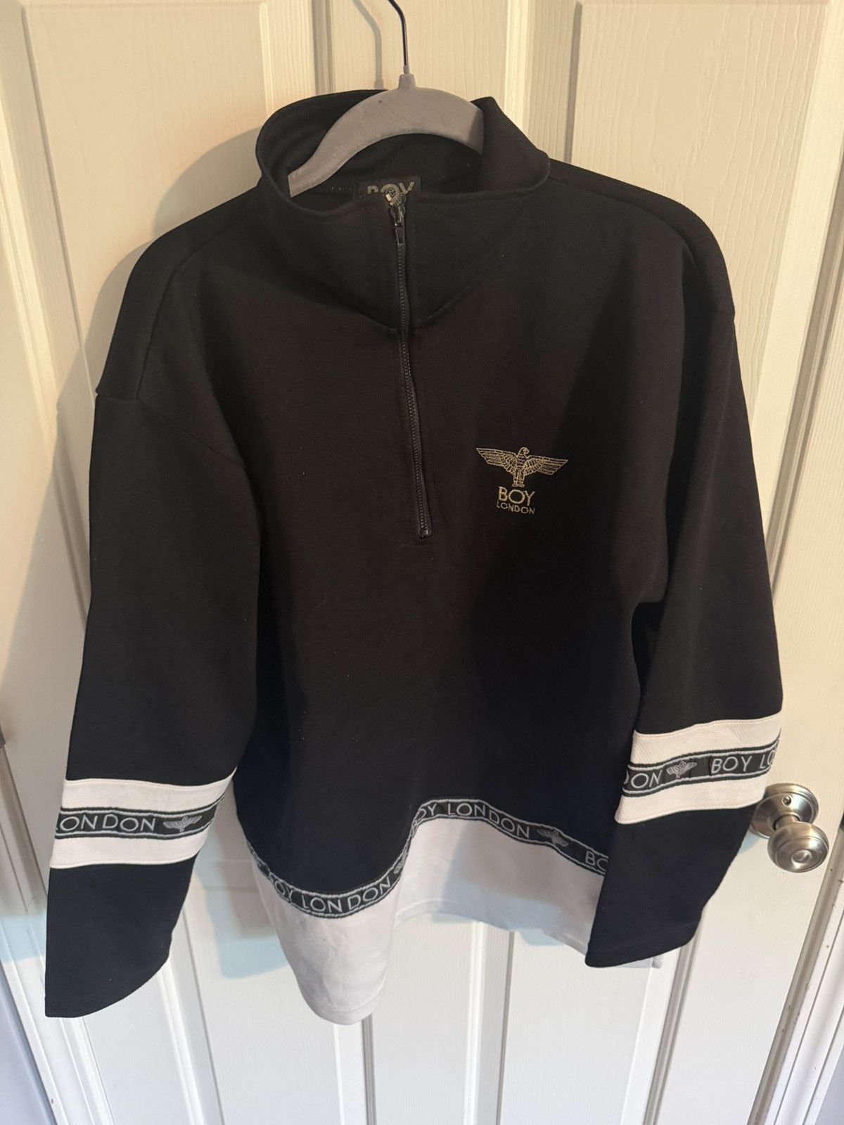 Boy London Boy London Eagle Quarter-Zip Sweatshirt Size US M / EU 48-50 / 2 - 1 Thumbnail