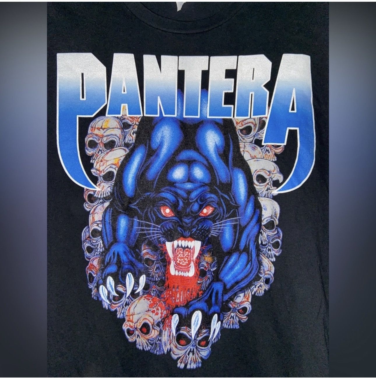 Band Tees Pantera Band Tee L 1/1 Rare Find Vintage Merch UNI Size L / US 10 / IT 46 - 2 Thumbnail