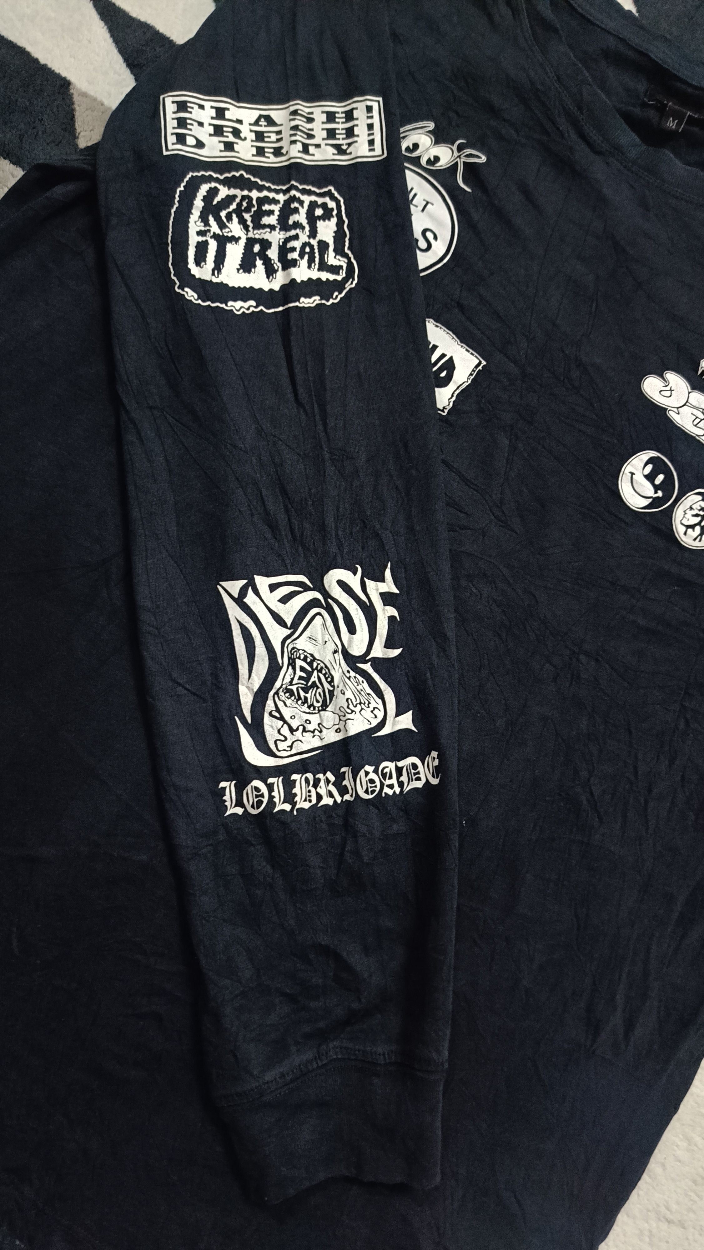 Diesel 🔥🔥 Rare Diesel Street Legend Long Sleeve Tee Size US M / EU 48-50 / 2 - 6 Thumbnail