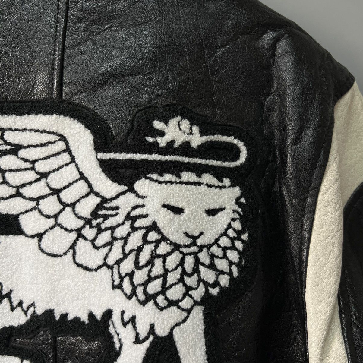 Rhude × Zara Rhude x Zara Rhuigi Leather Varsity Bomber Jacket NEW Size US M / EU 48-50 / 2 - 18 Thumbnail