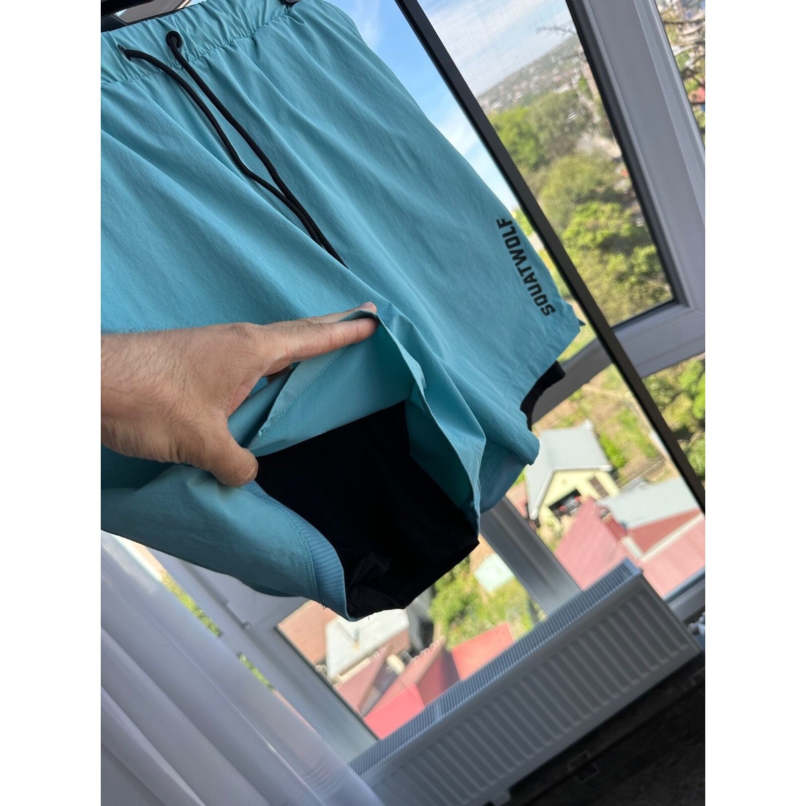 Vintage Squatwolf Pro Tech 2 in 1 Shorts Size US 36 / EU 52 - 5 Thumbnail