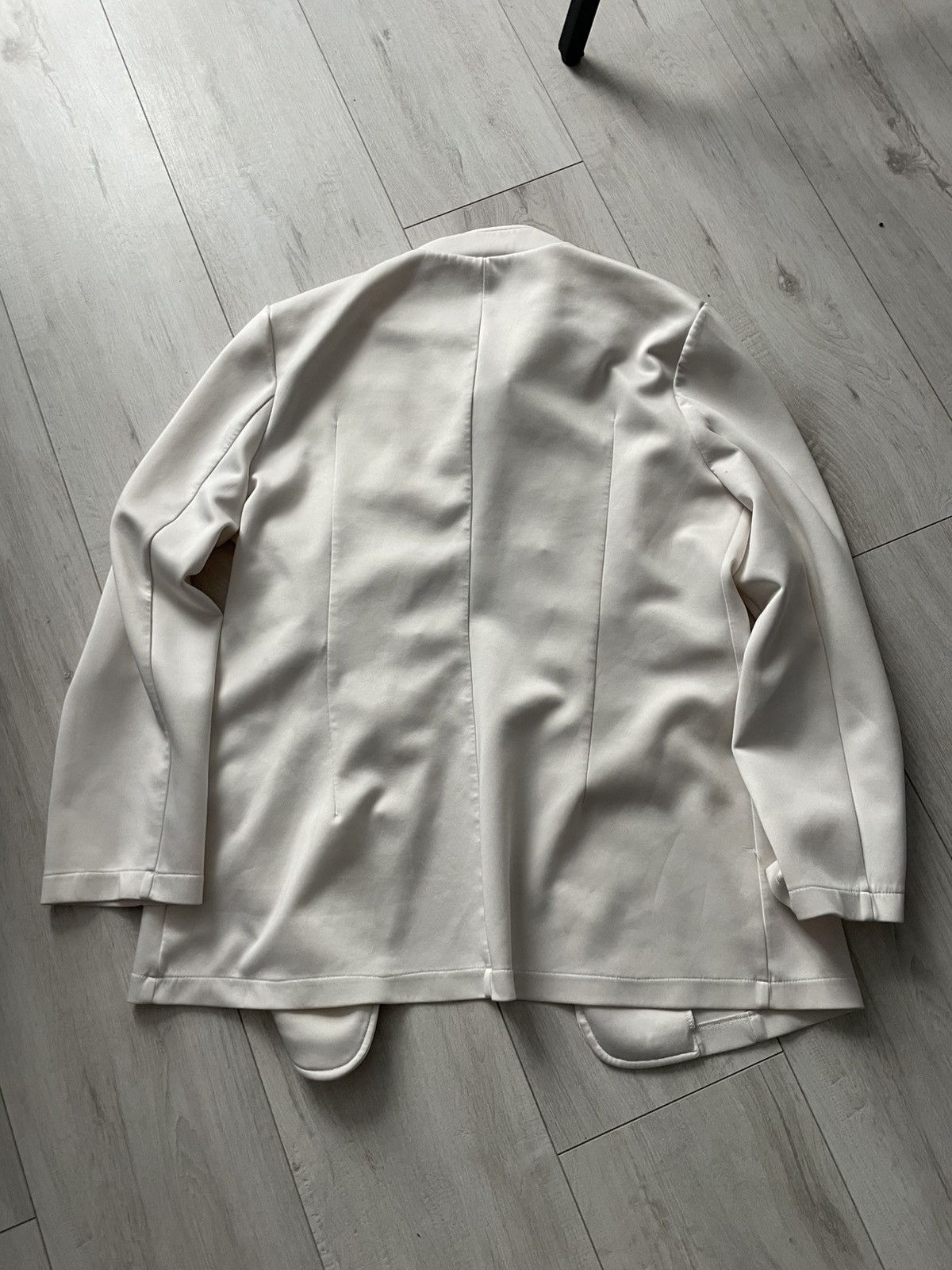 Other Avant Garde 00’s Hussar Napoleon Y2K White Blazer Jacket Size L / US 10 / IT 46 - 4 Thumbnail