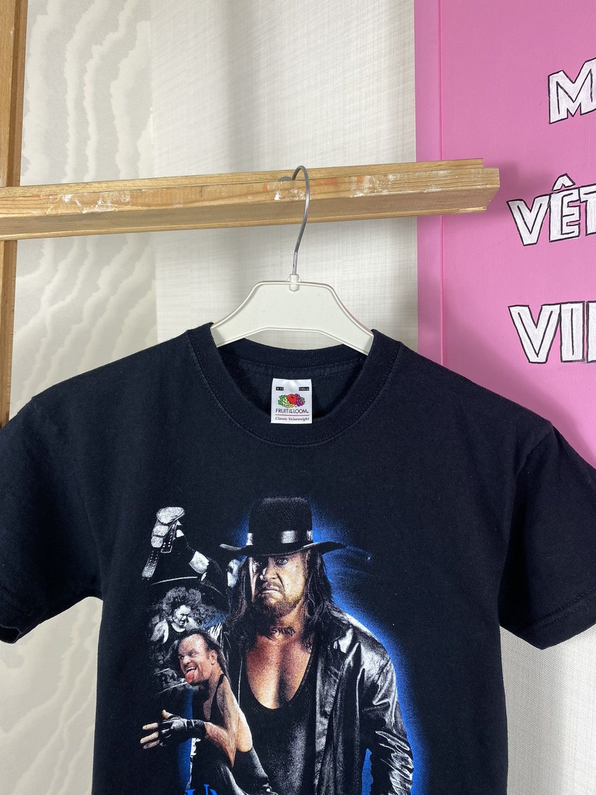 Fruit Of The Loom × Vintage × WWE WWE Undertaker Vintage Logo T Shirt Size S / US 4 / IT 40 - 3 Thumbnail