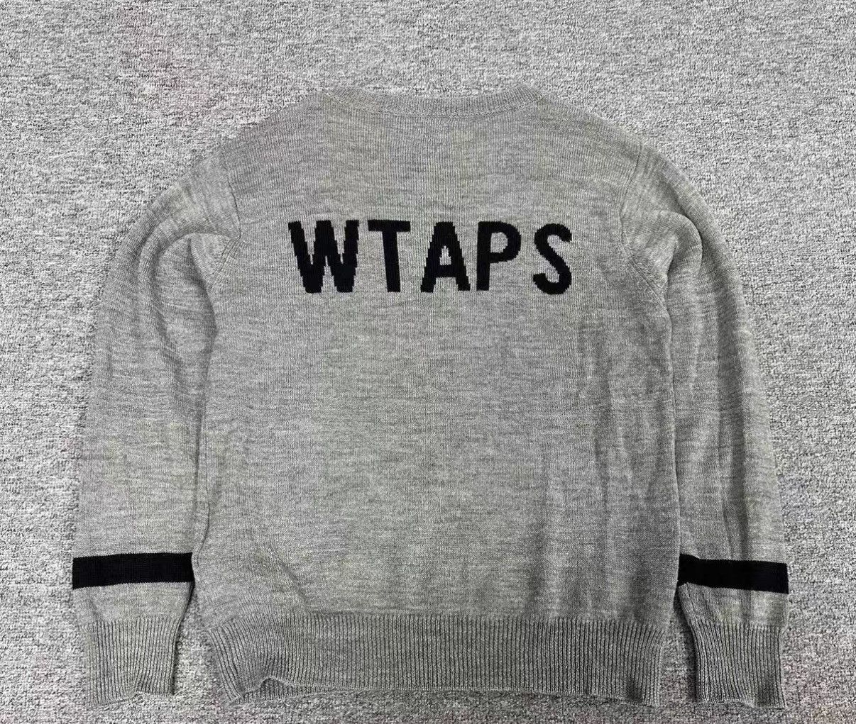 Wtaps WTAPS Logo Print Crew Neck Sweater J16 Size US XS / EU 42 / 0 - 2 Thumbnail