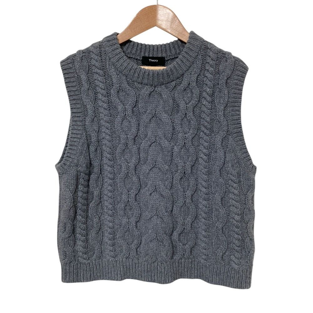Theory Theory Theory Wool Cashmere Knit Vest Textile Tops DUTY FREE for USA Size ONE SIZE - 1 Thumbnail