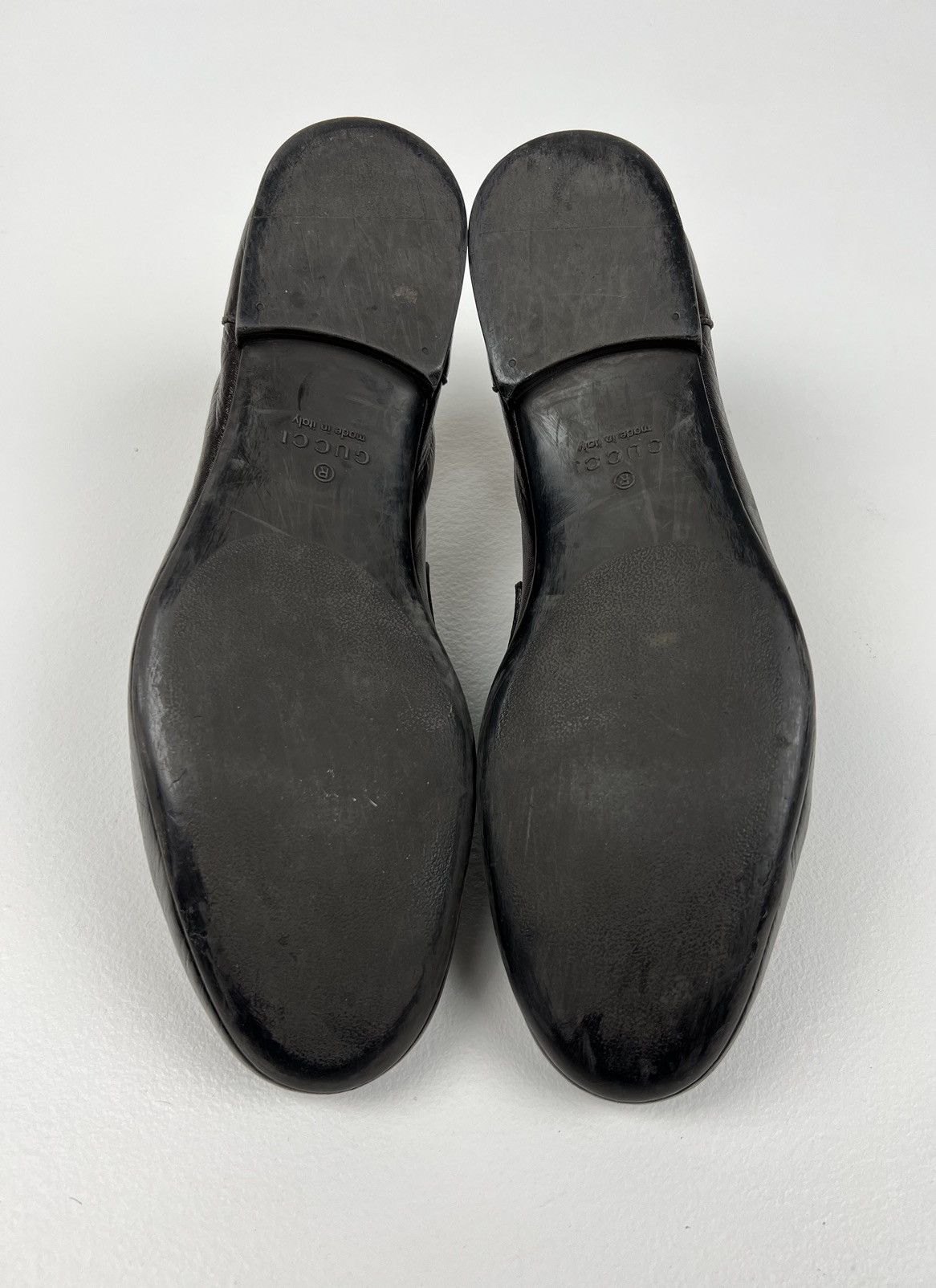 Gucci GUCCI Loafers Leather Slip Ons Shoes HORSEBIT Web Stripe Size US 9 / EU 42 - 15 Thumbnail