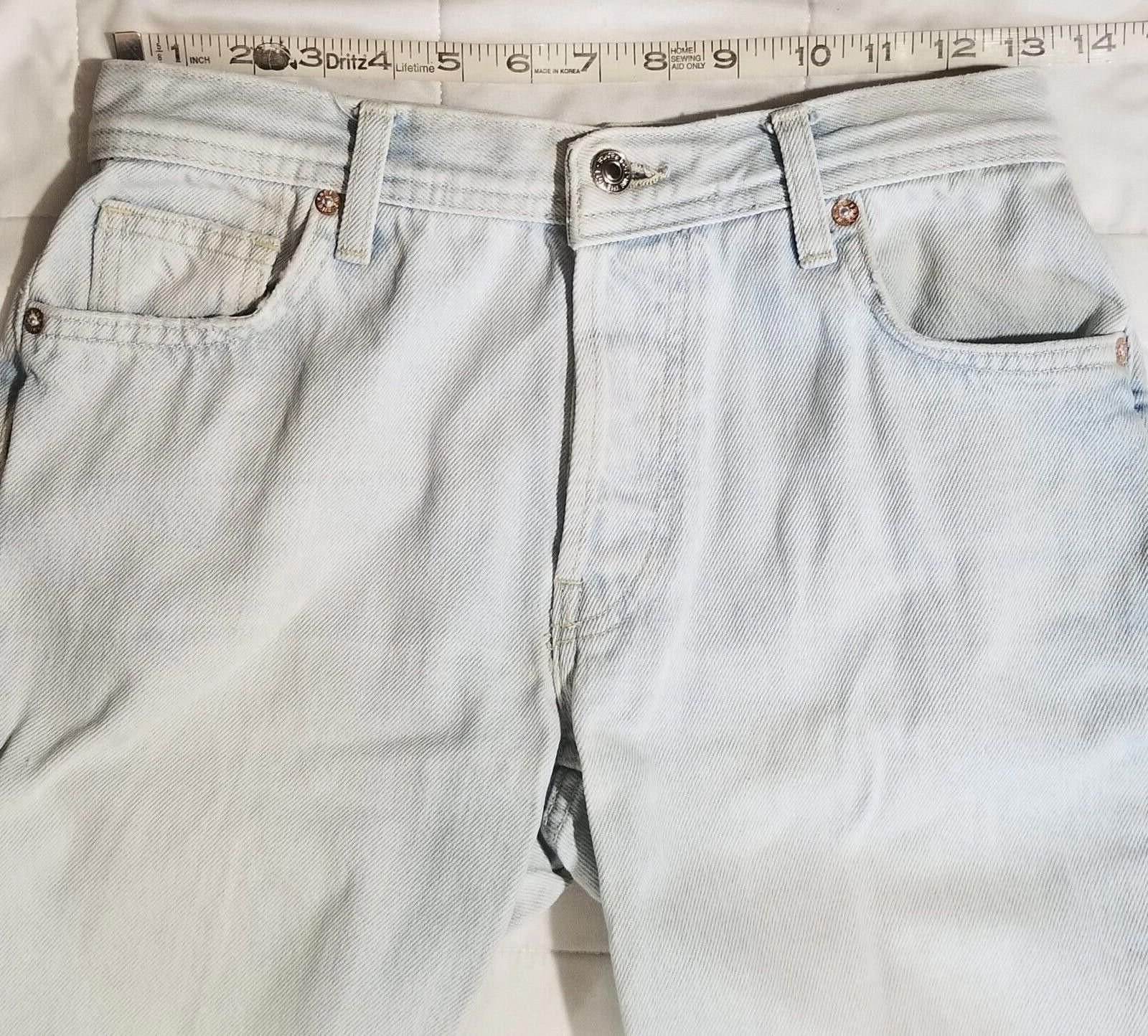 Free People Free People We The Free 25 Distressed High Waisted Jeans Size 25" / US 0 / IT 36 - 5 Thumbnail