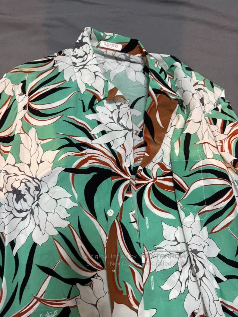 Valentino Valentino Silk shirt Size XL / US 12-14 / IT 48-50 - 5 Thumbnail